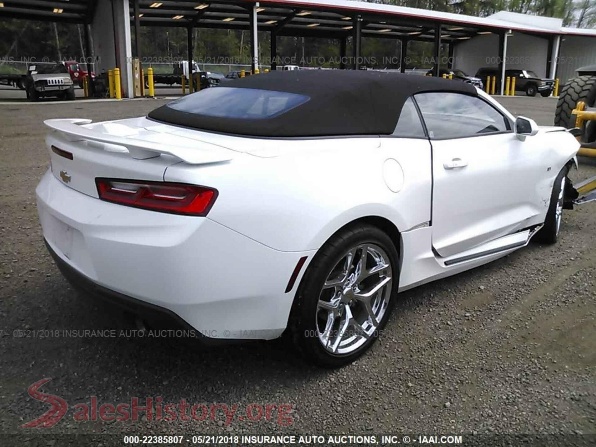 2017 Chevrolet Camaro VIN 1G1FB3DX8H0158653, rear driver side