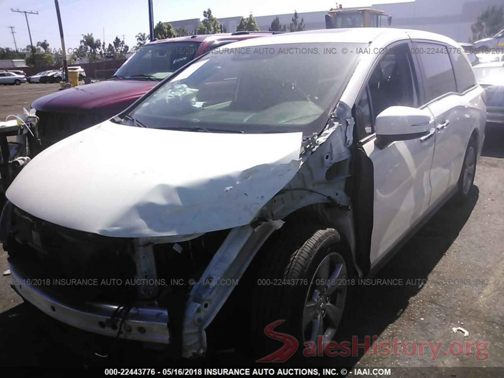 5FNRL6H70JB021808 2018 Honda Odyssey