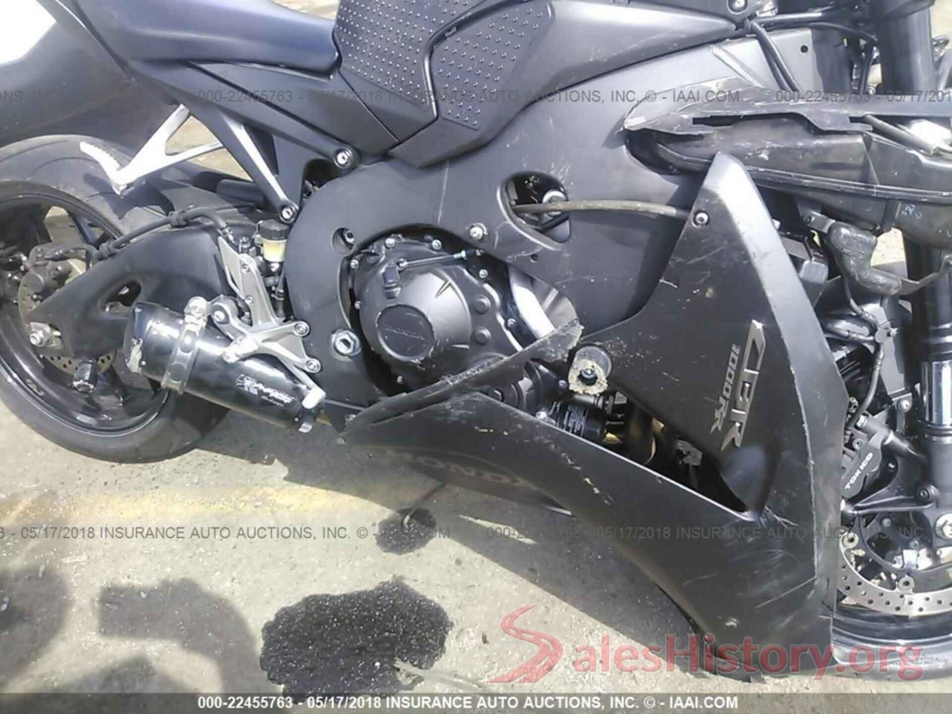 JH2SC5908GK800017 2016 Honda Cbr1000