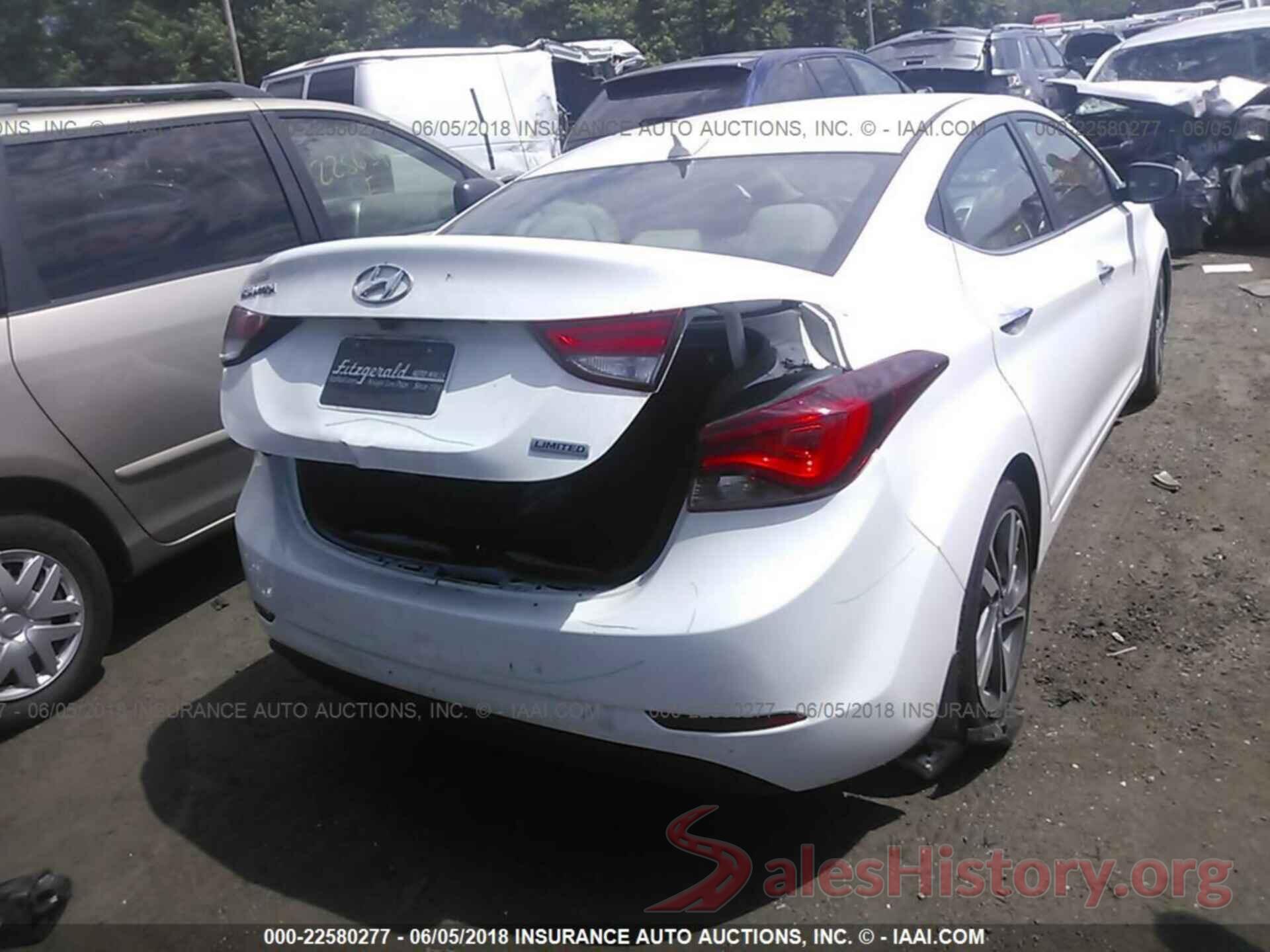 5NPDH4AE1EH488168 2014 Hyundai Elantra