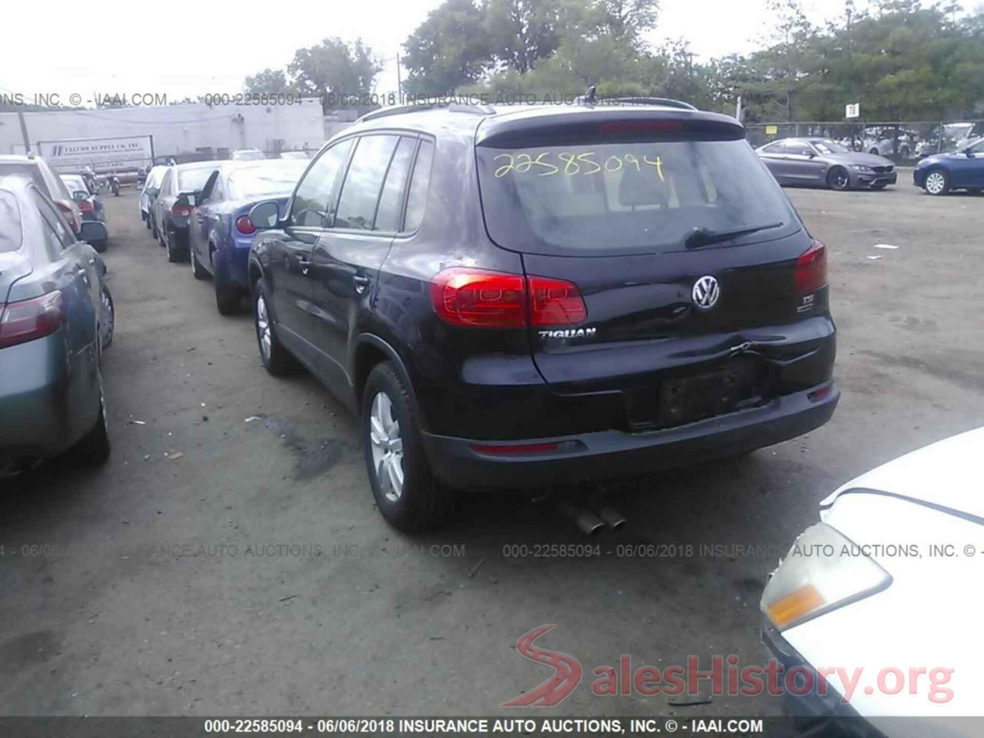 WVGBV7AX7HW510512 2017 VOLKSWAGEN TIGUAN