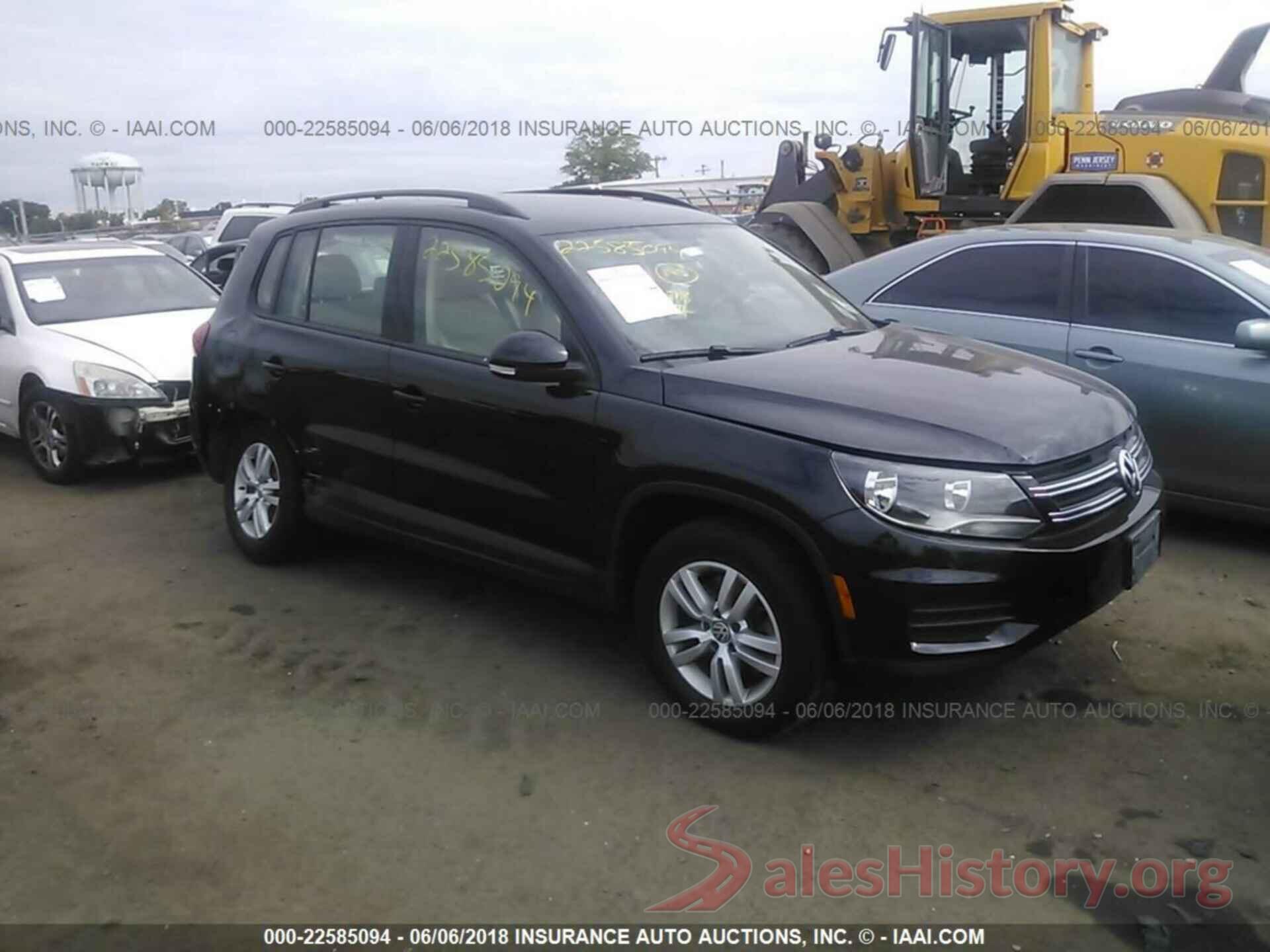 WVGBV7AX7HW510512 2017 VOLKSWAGEN TIGUAN