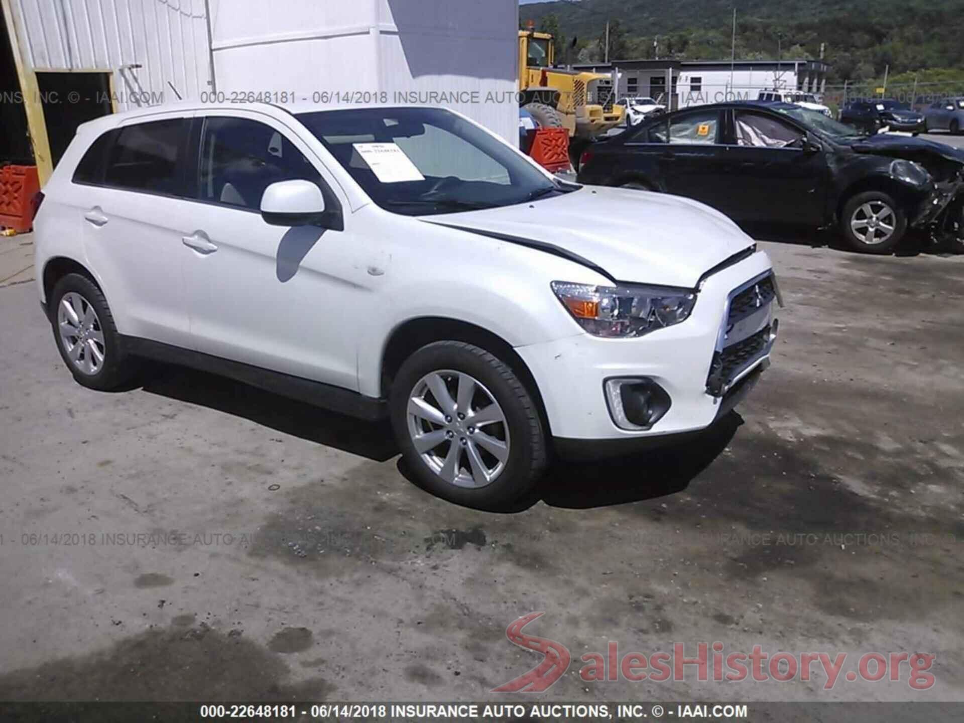 4A4AR4AU6FE049551 2015 Mitsubishi Outlander sport