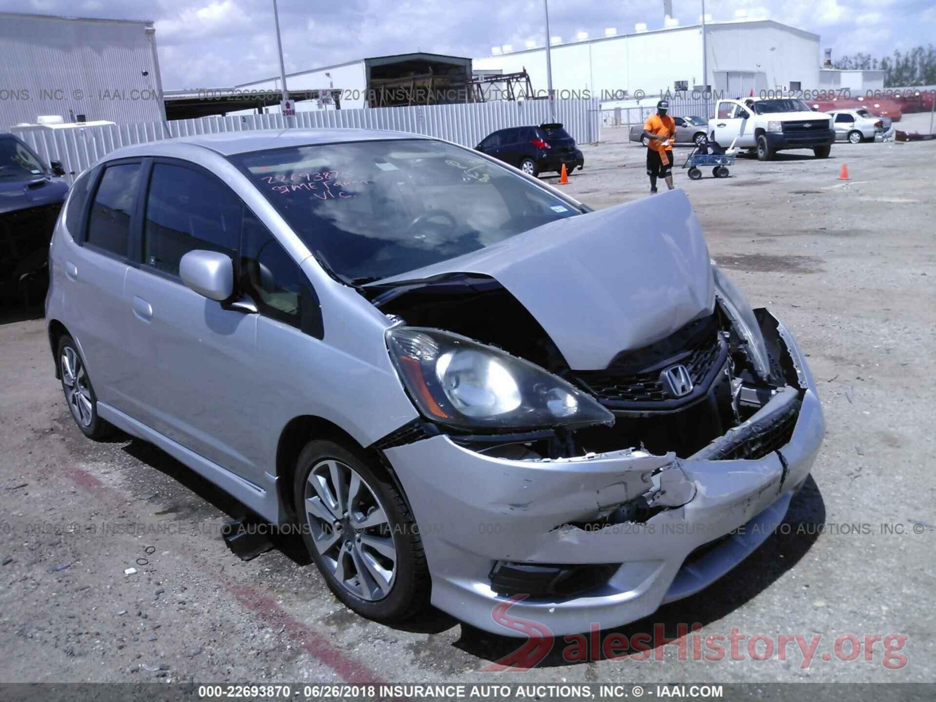 JHMGE8H59CC006914 2012 Honda Fit