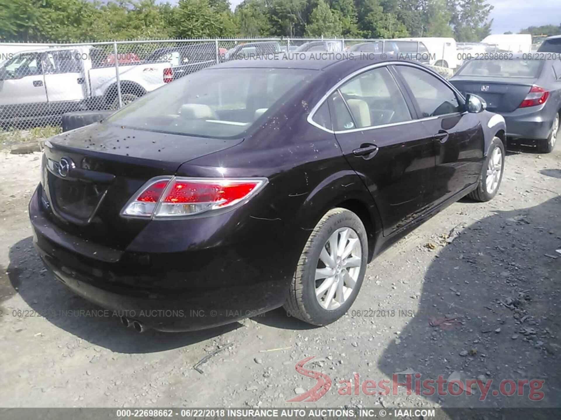 1YVHZ8CH0B5M10760 2011 Mazda 6