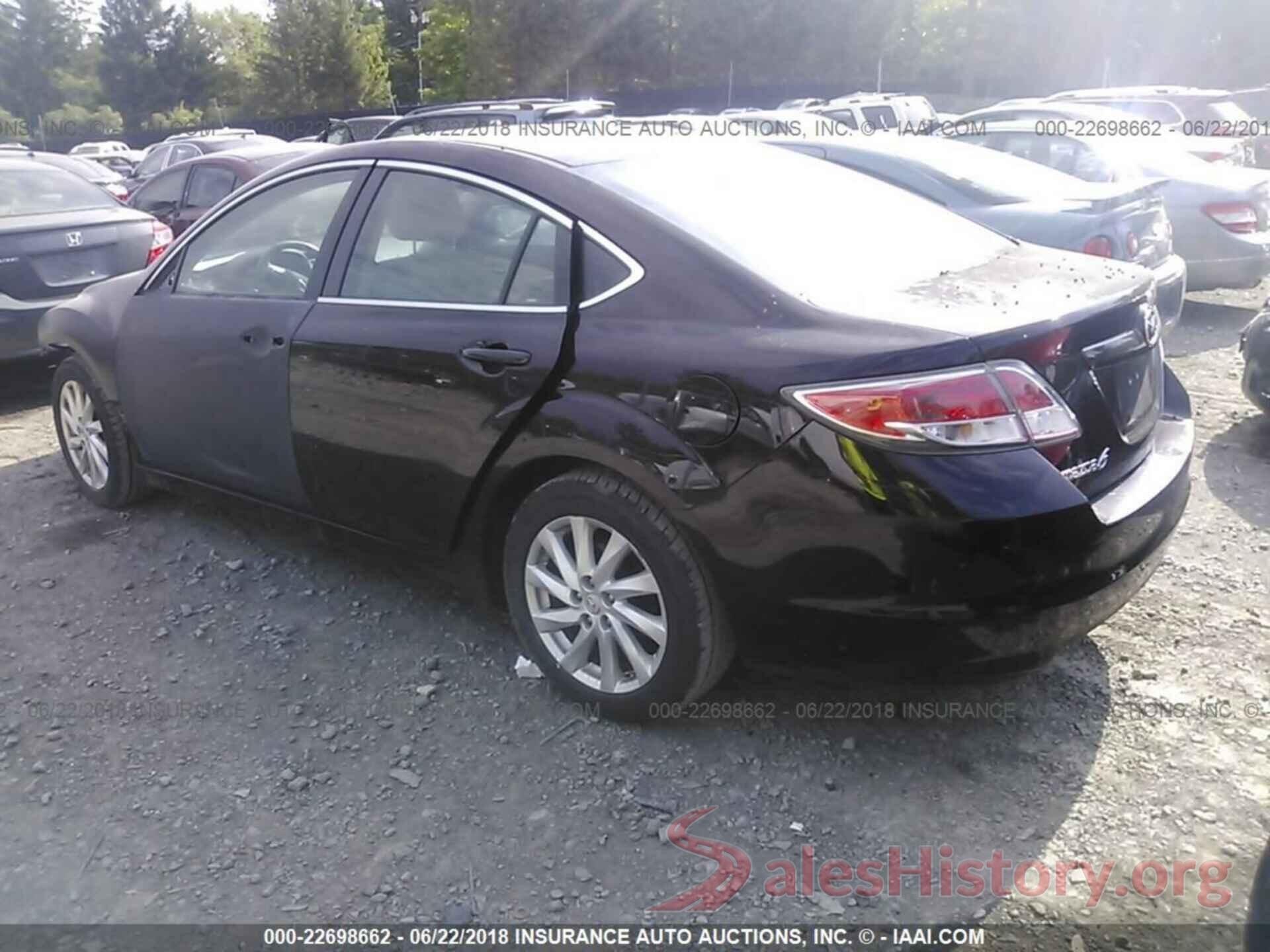 1YVHZ8CH0B5M10760 2011 Mazda 6