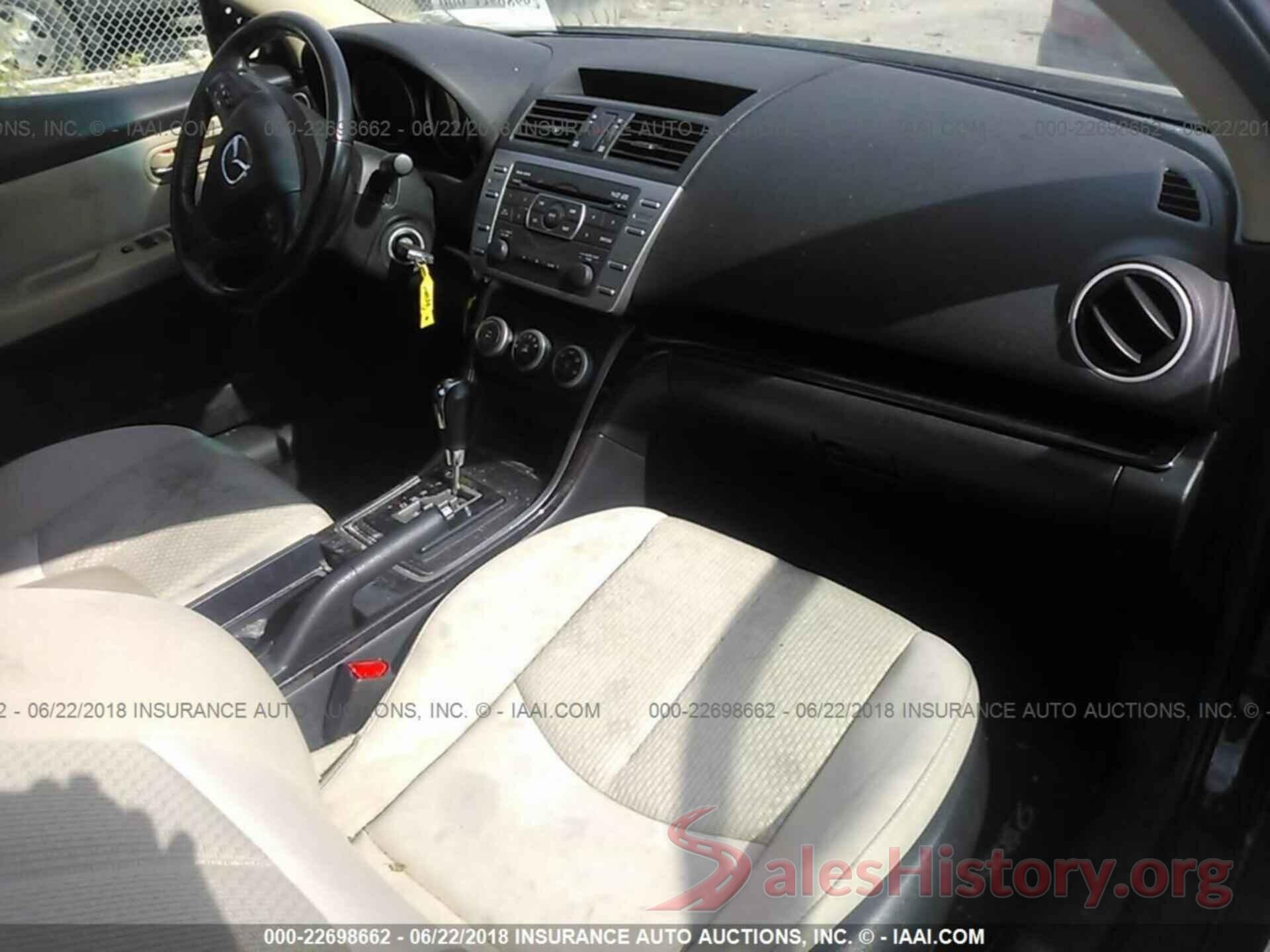 1YVHZ8CH0B5M10760 2011 Mazda 6