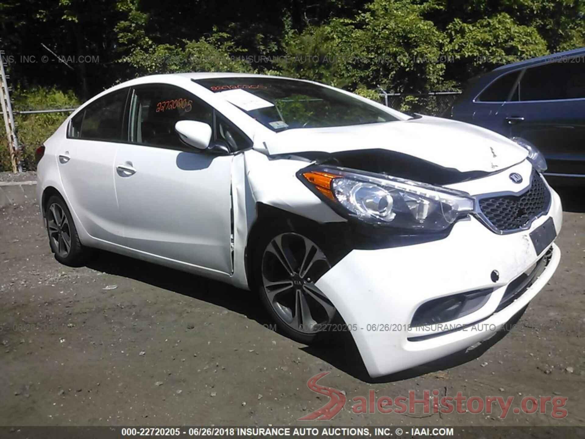 KNAFX4A82E5158655 2014 Kia Forte