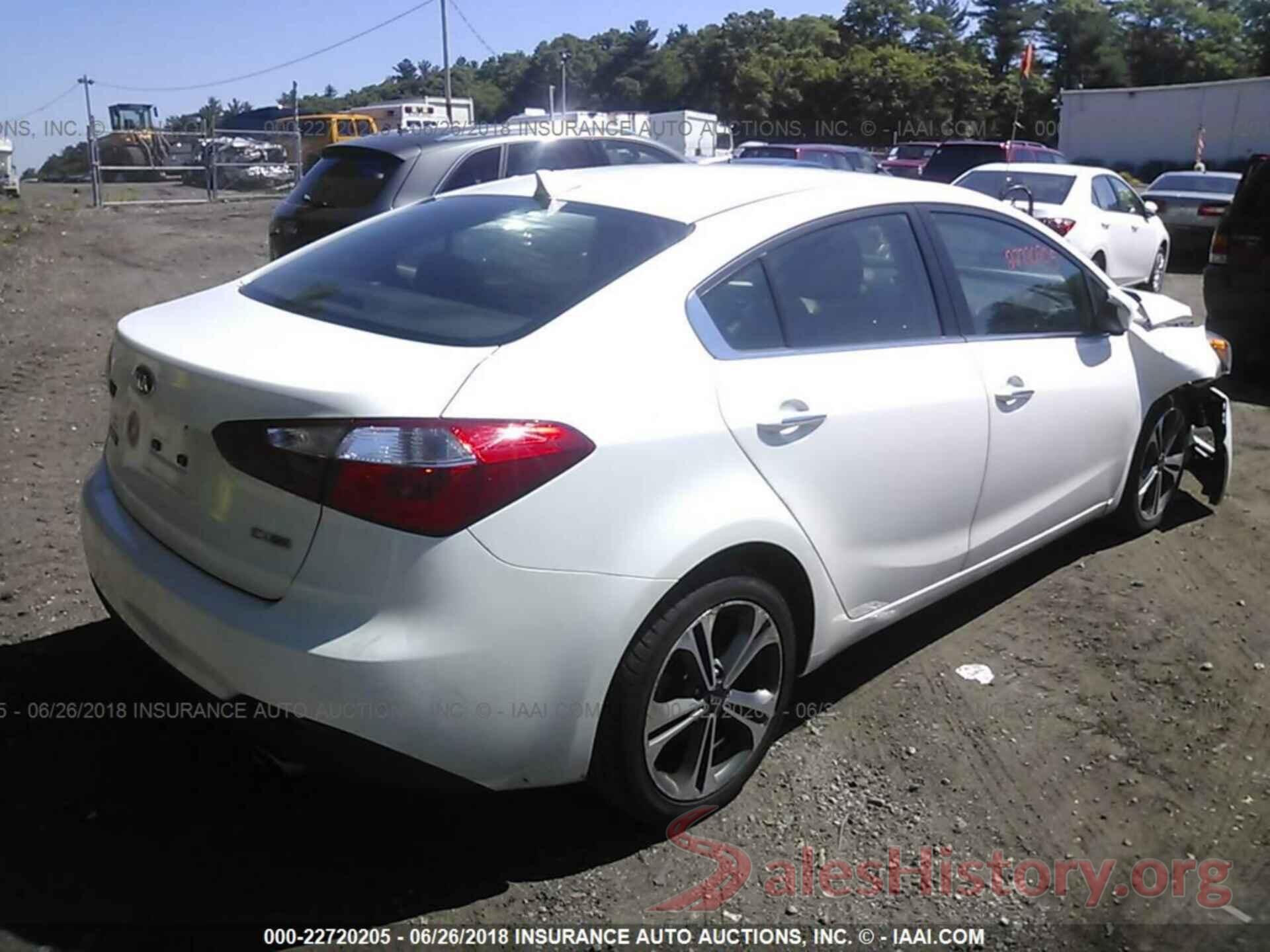 KNAFX4A82E5158655 2014 Kia Forte