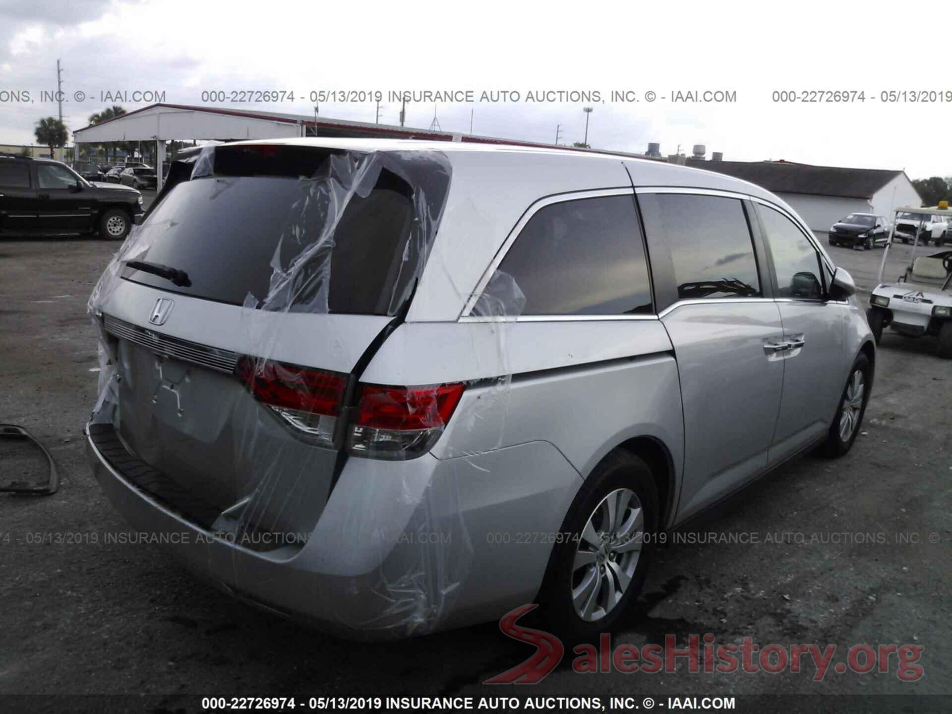 5FNRL5H47FB106605 2015 HONDA ODYSSEY