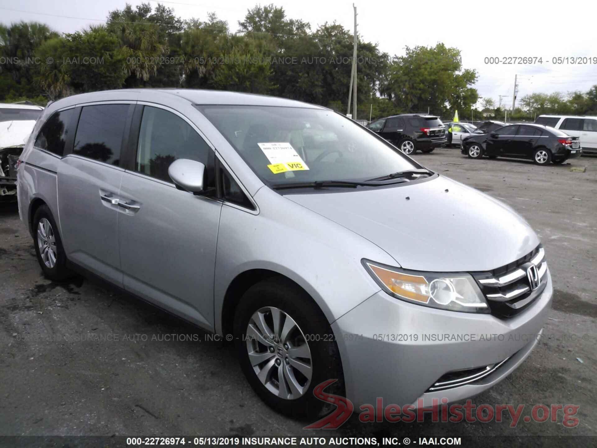 5FNRL5H47FB106605 2015 HONDA ODYSSEY