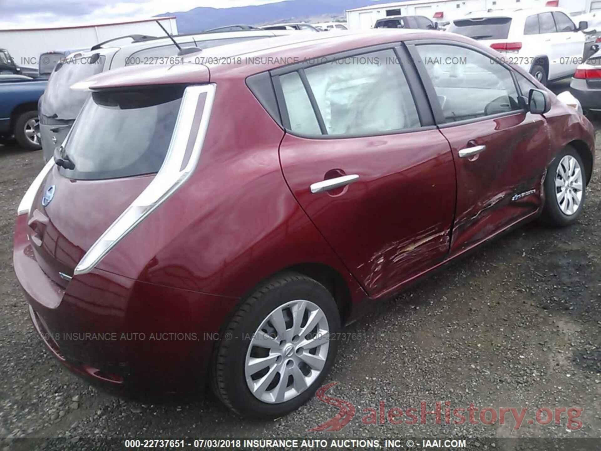 1N4AZ0CP1FC329516 2015 Nissan Leaf