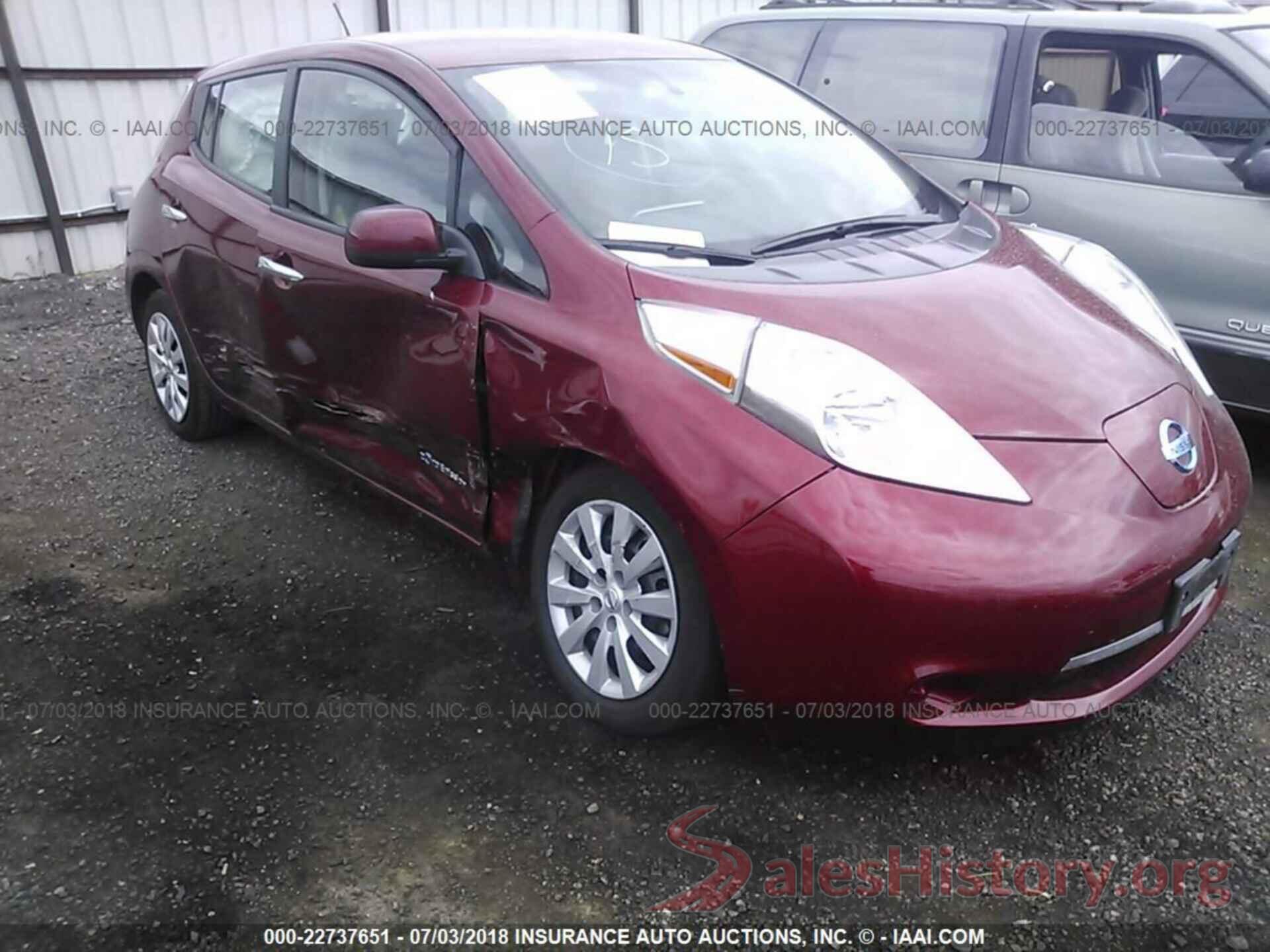 1N4AZ0CP1FC329516 2015 Nissan Leaf