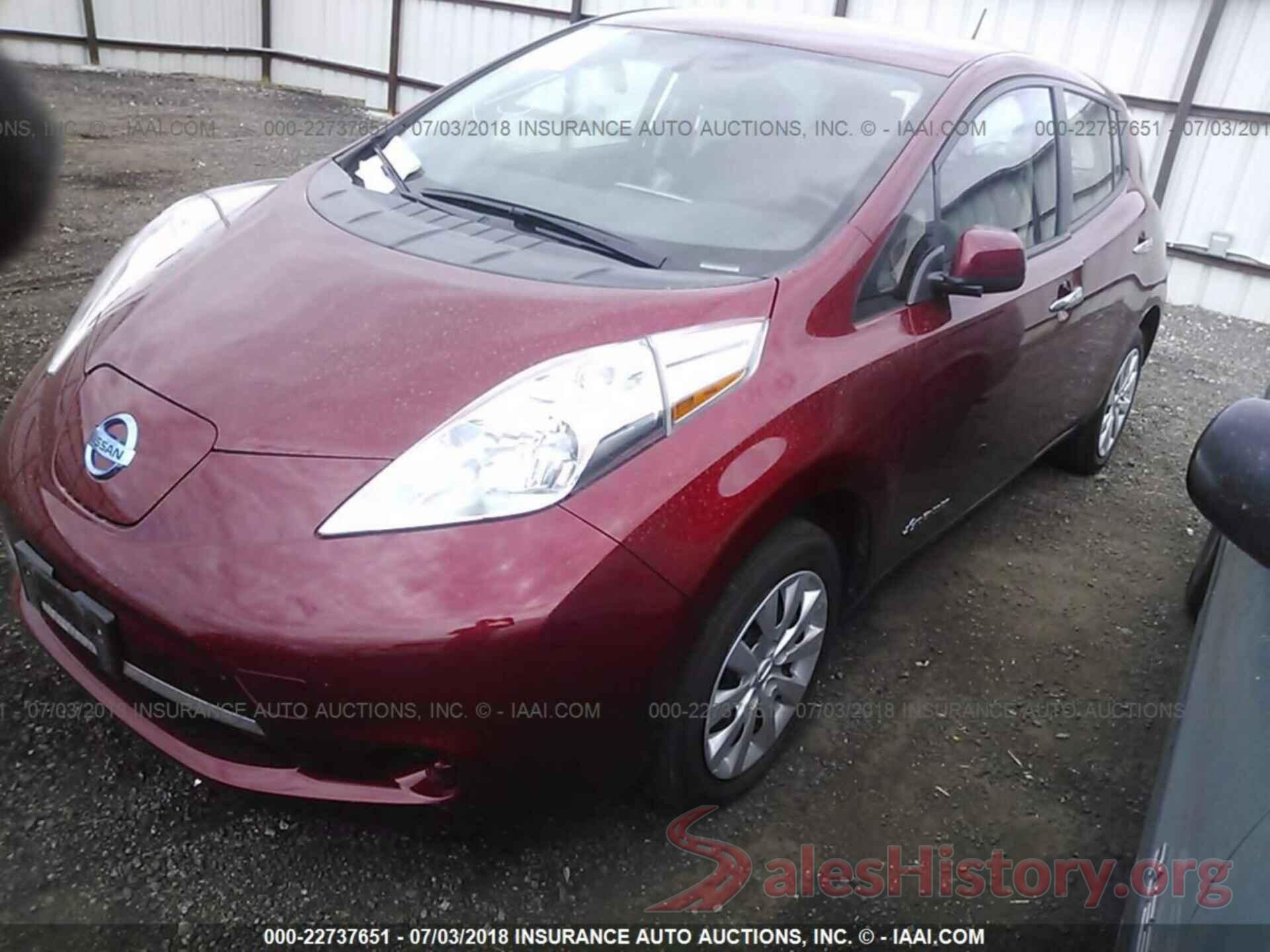 1N4AZ0CP1FC329516 2015 Nissan Leaf