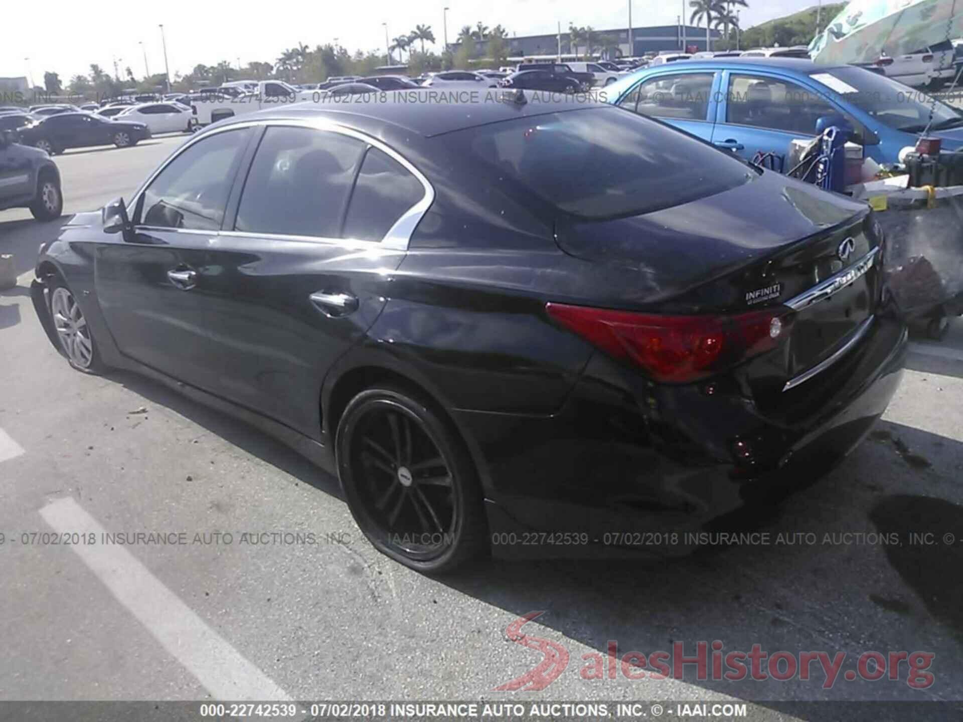 4S3BNAN63H3010724 2014 Infiniti Q50