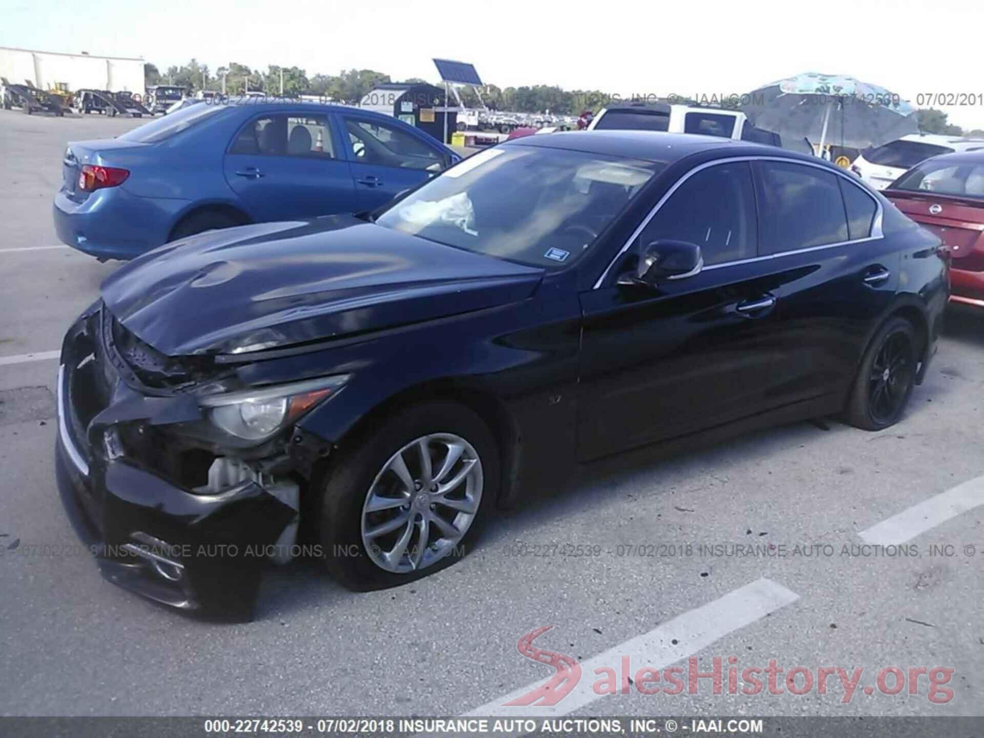 4S3BNAN63H3010724 2014 Infiniti Q50