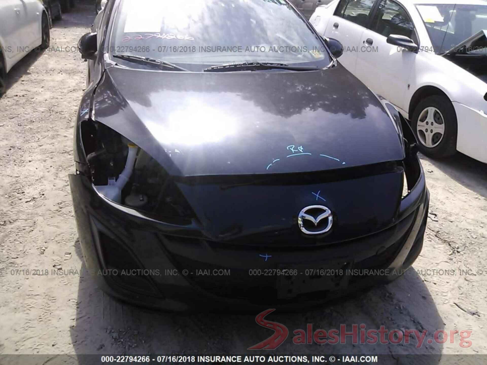 JM1BL1UFXB1399856 2011 Mazda 3