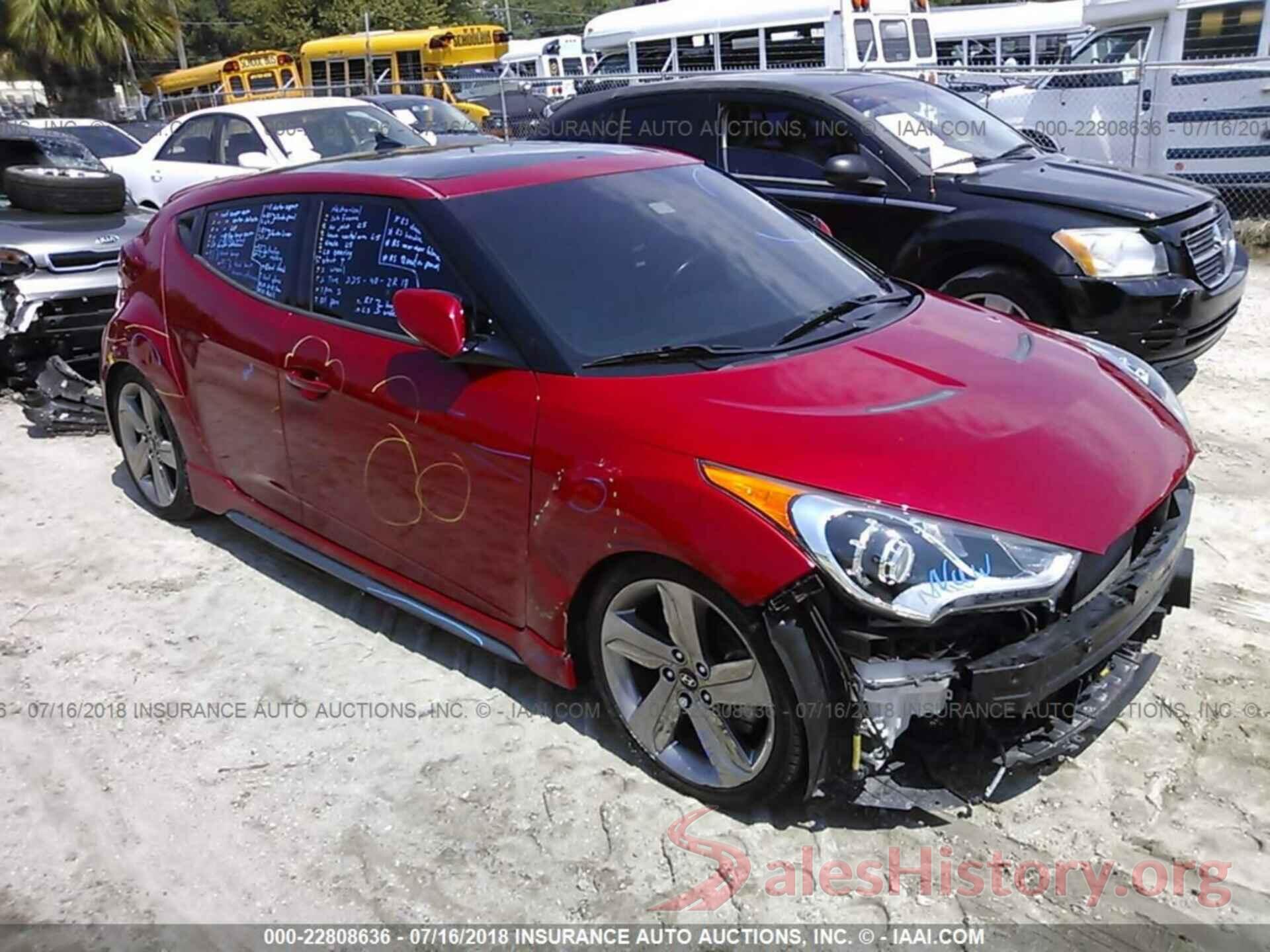 KMHTC6AE2FU240018 2015 Hyundai Veloster