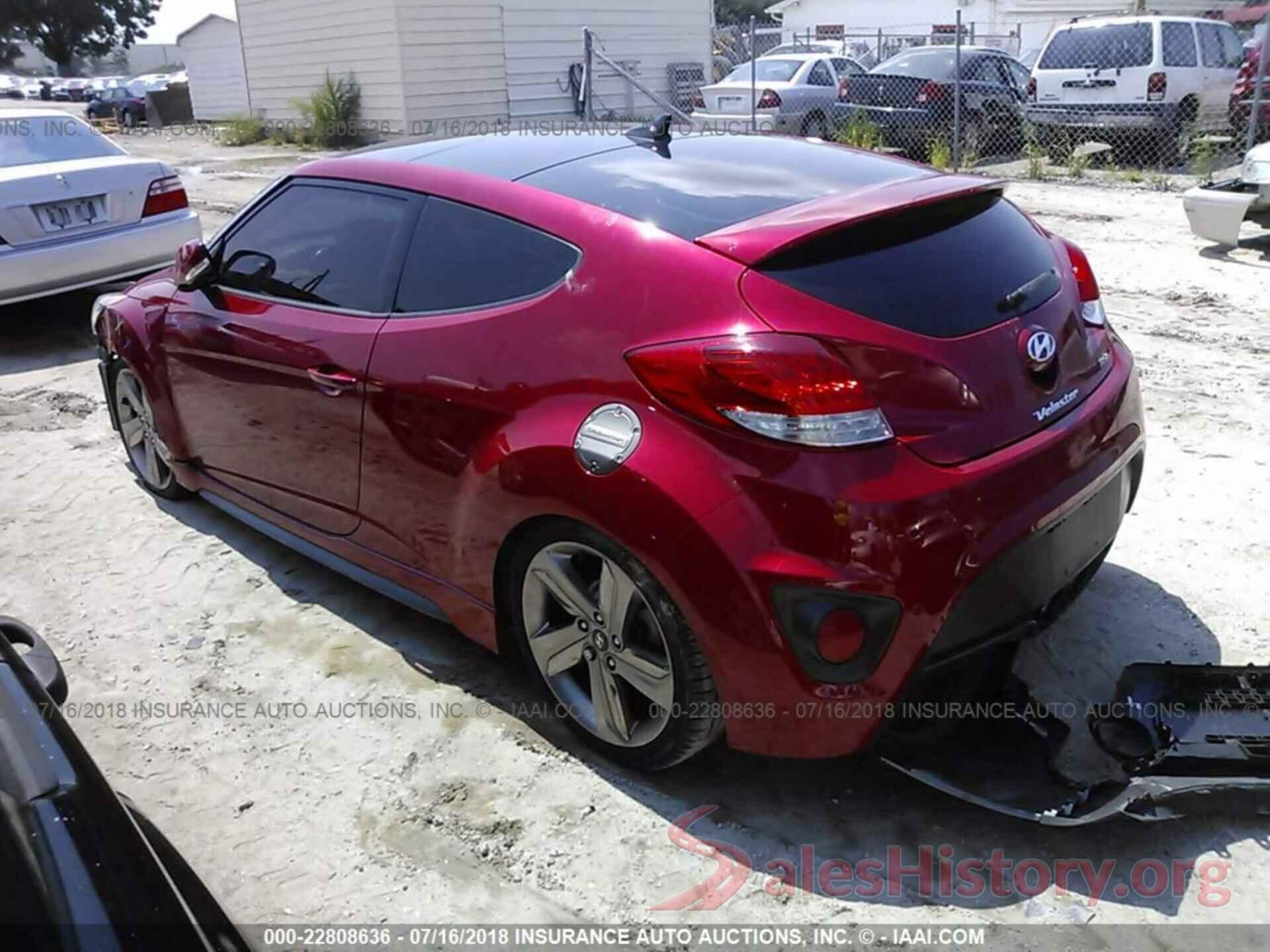 KMHTC6AE2FU240018 2015 Hyundai Veloster