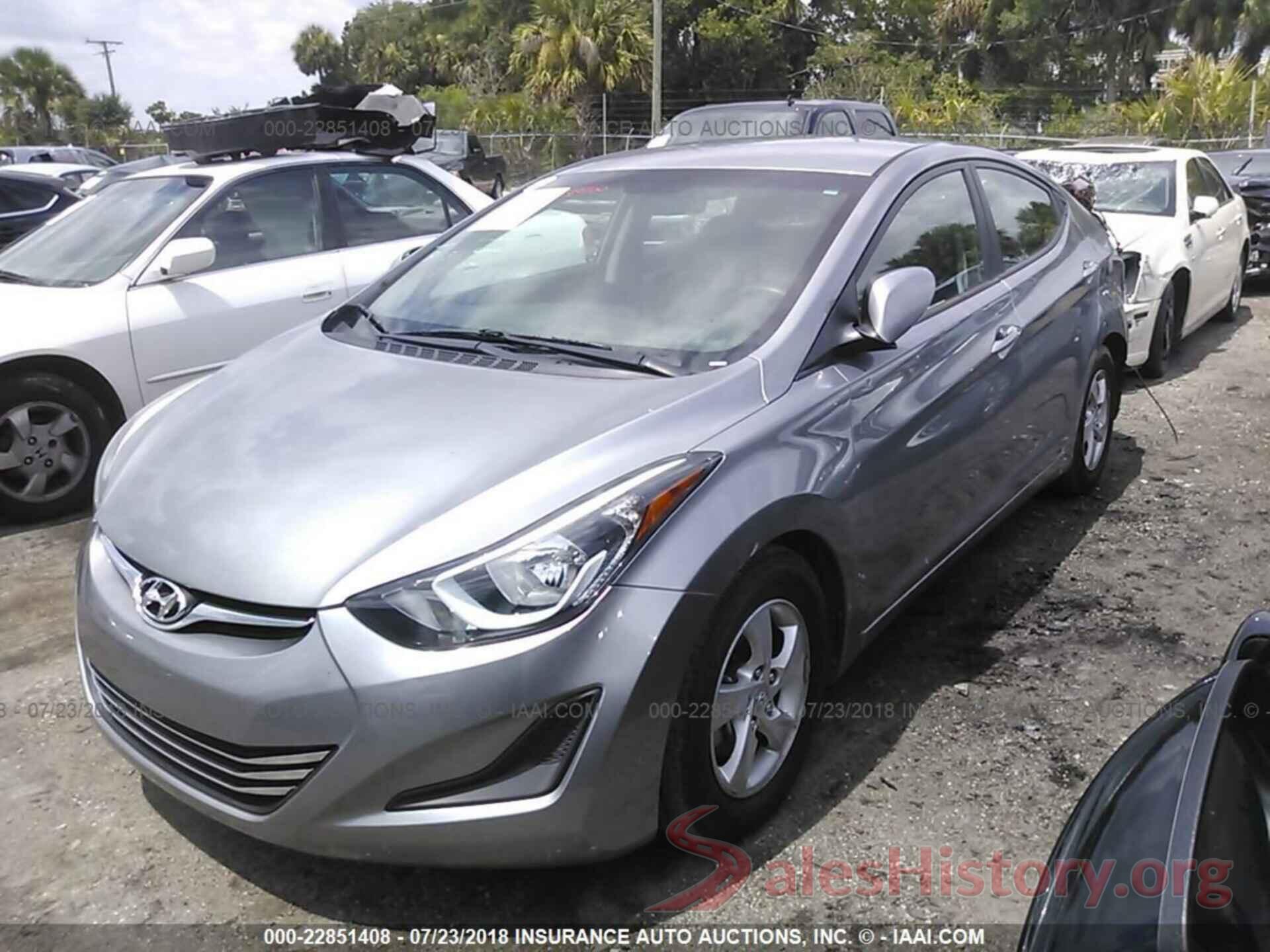 KMHDH4AE4EU169381 2014 Hyundai Elantra