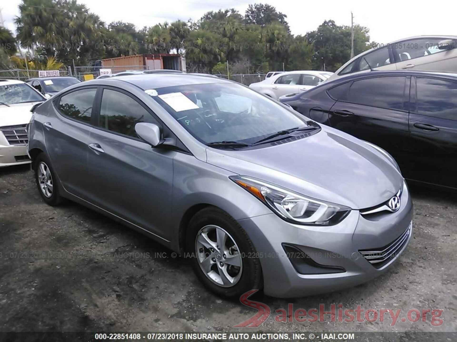 KMHDH4AE4EU169381 2014 Hyundai Elantra