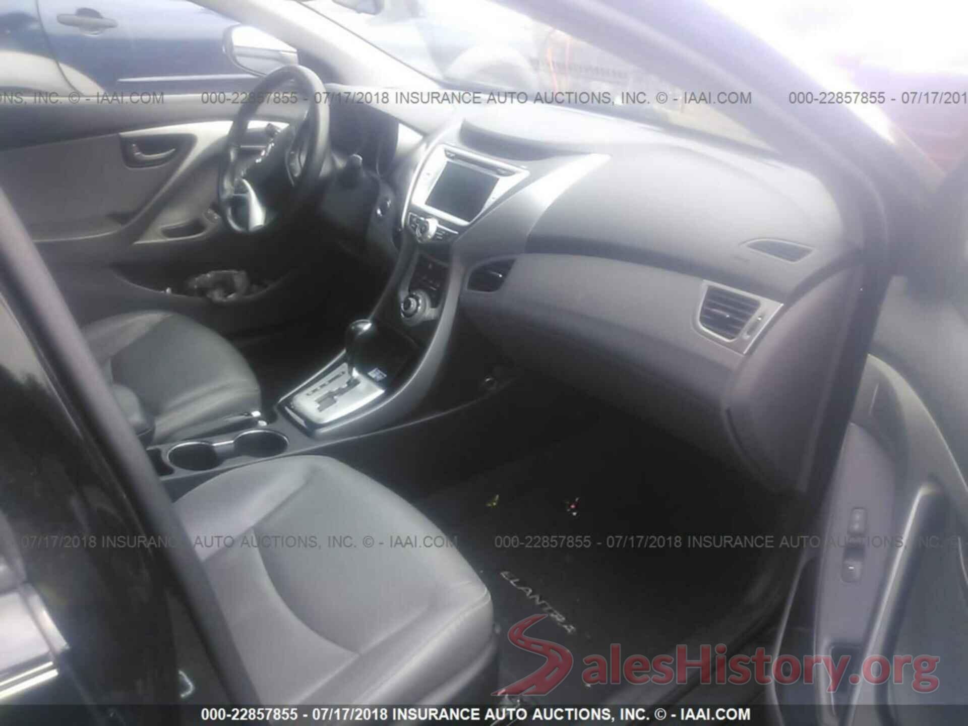 KMHDH4AE6CU191461 2012 Hyundai Elantra