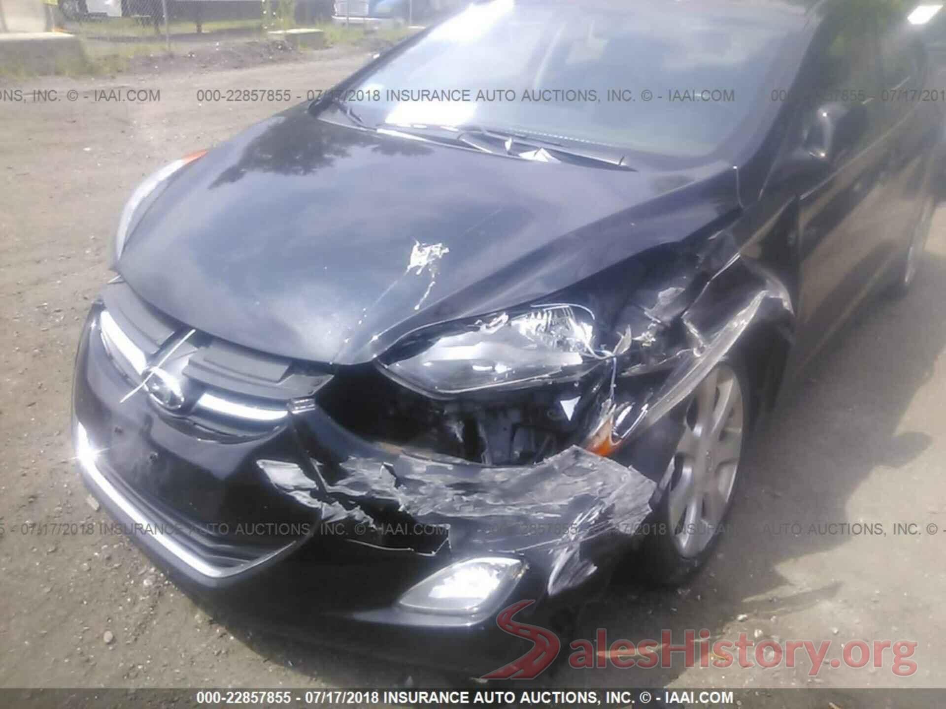 KMHDH4AE6CU191461 2012 Hyundai Elantra