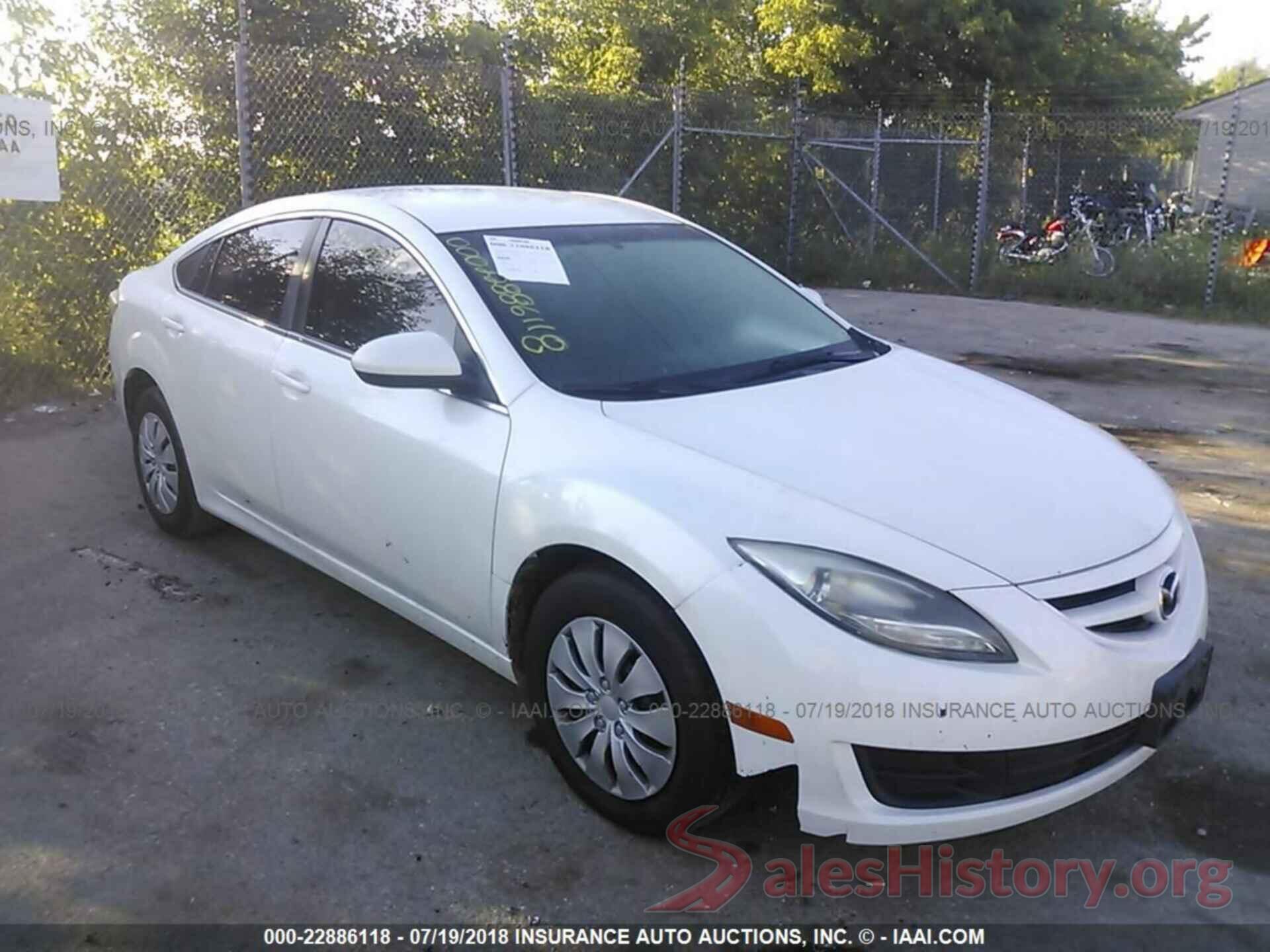 1YVHZ8BH2B5M07862 2011 Mazda 6