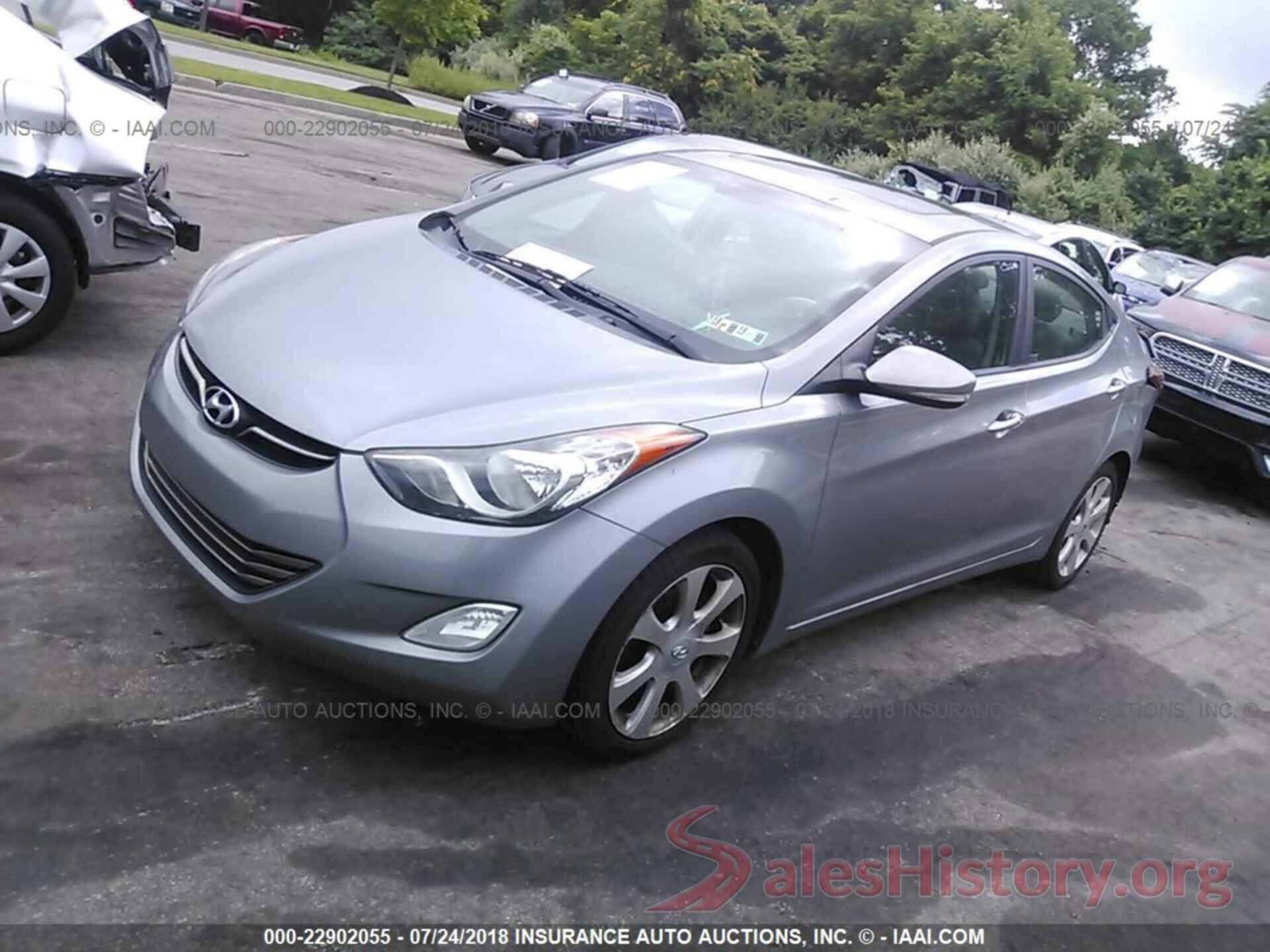 KMHDH4AE6CU302252 2012 Hyundai Elantra