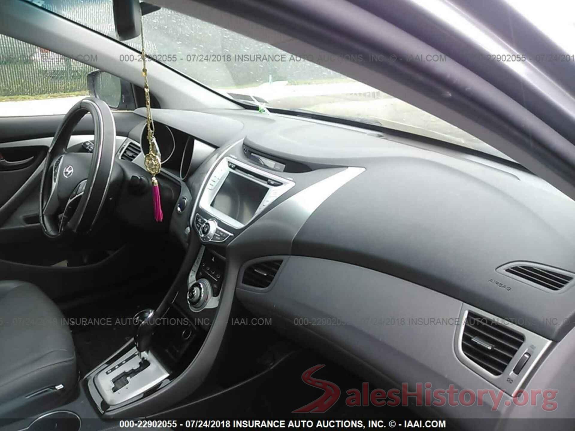 KMHDH4AE6CU302252 2012 Hyundai Elantra