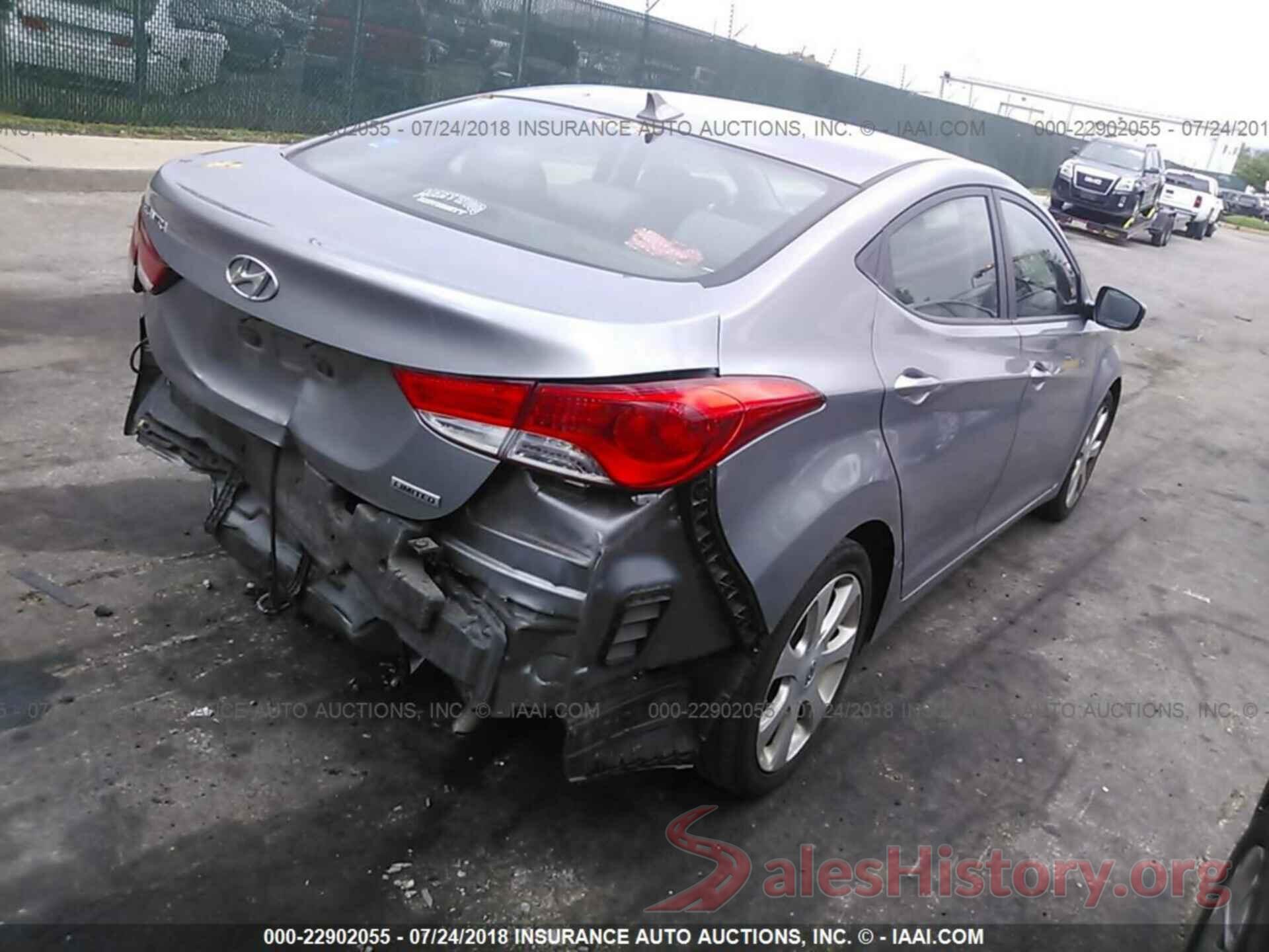 KMHDH4AE6CU302252 2012 Hyundai Elantra