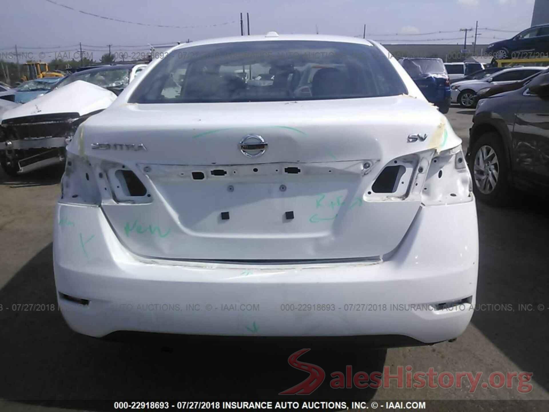 3N1AB7AP2FY247461 2015 Nissan Sentra