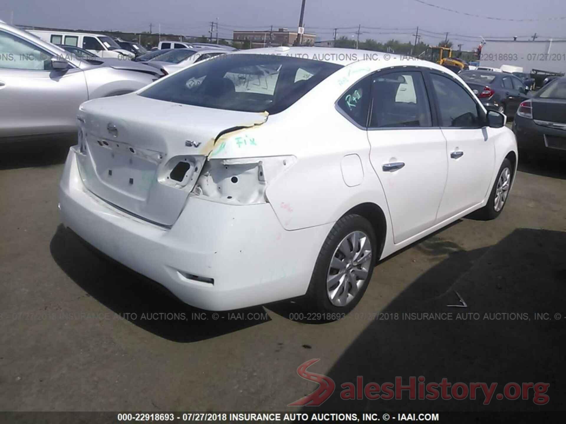 3N1AB7AP2FY247461 2015 Nissan Sentra