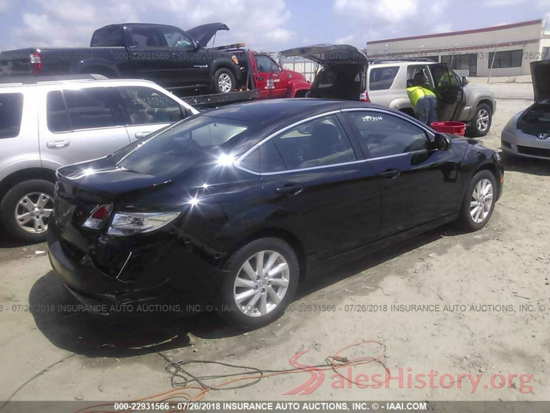 1YVHZ8DH5C5M07725 2012 Mazda 6