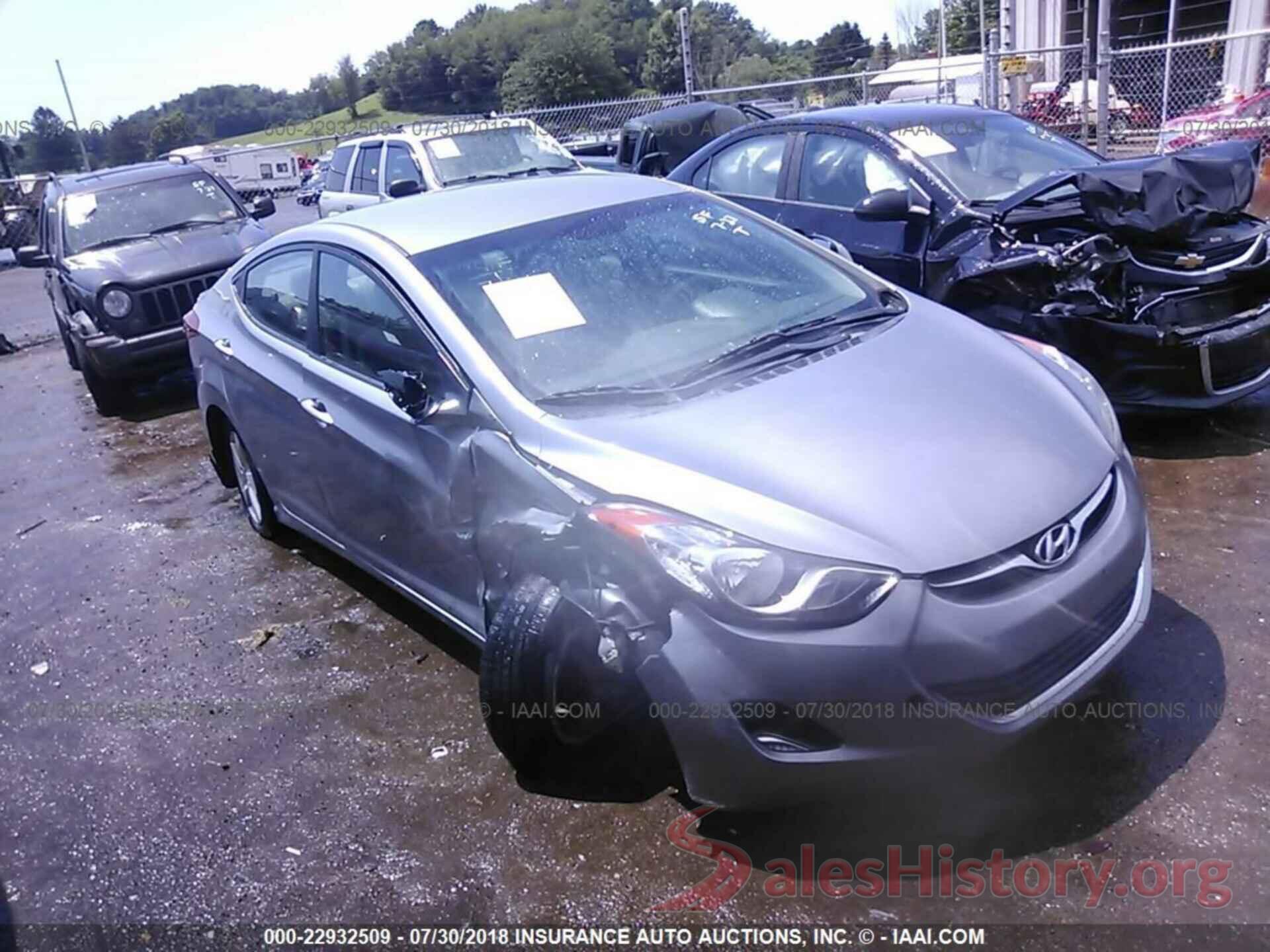 KMHDH4AE3DU501289 2013 Hyundai Elantra