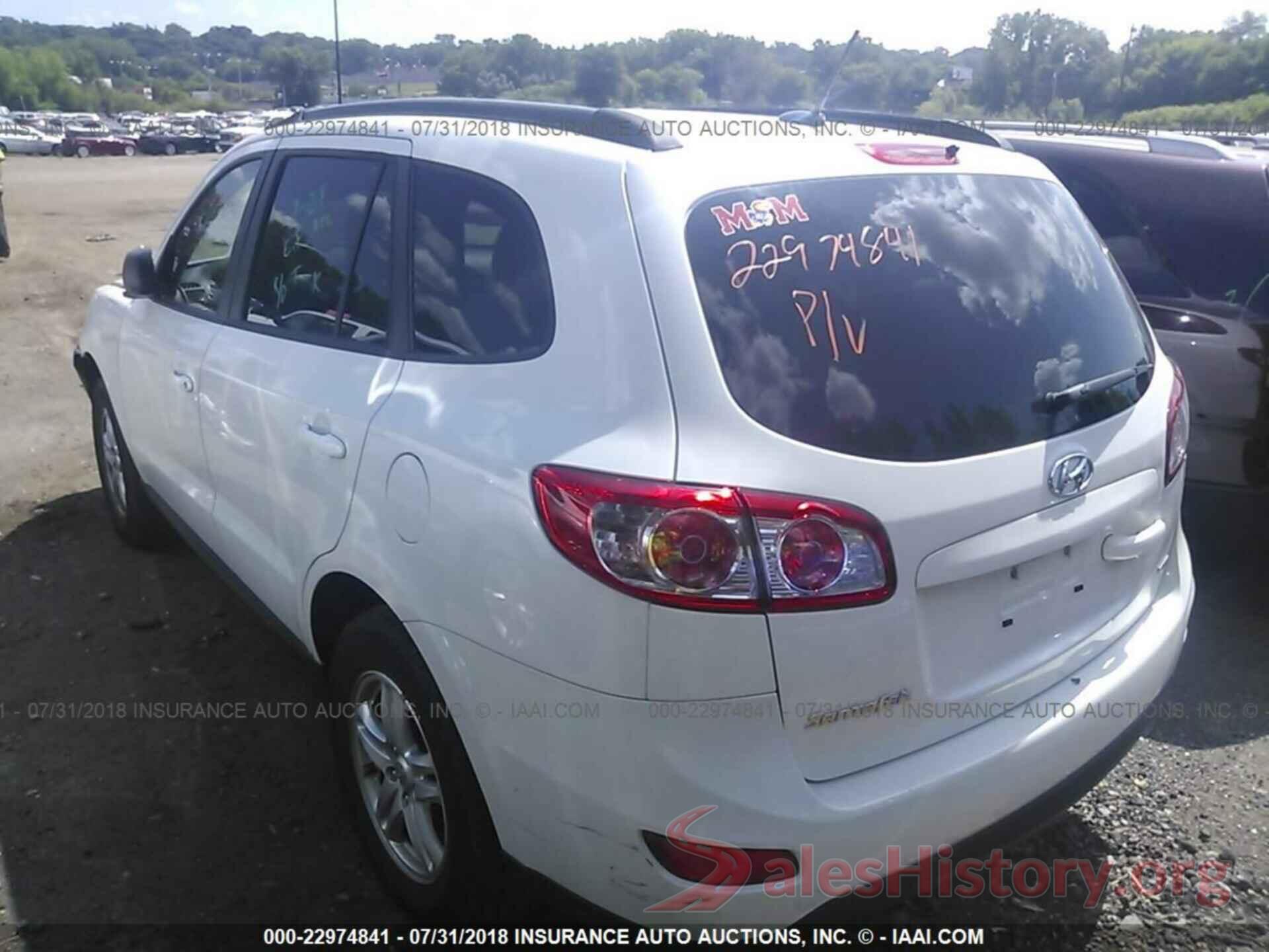 5XYZGDAB2CG129169 2012 Hyundai Santa fe