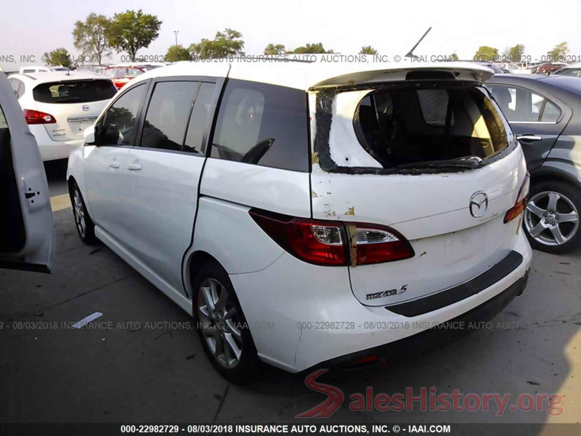 JM1CW2CL1C0110721 2012 Mazda 5