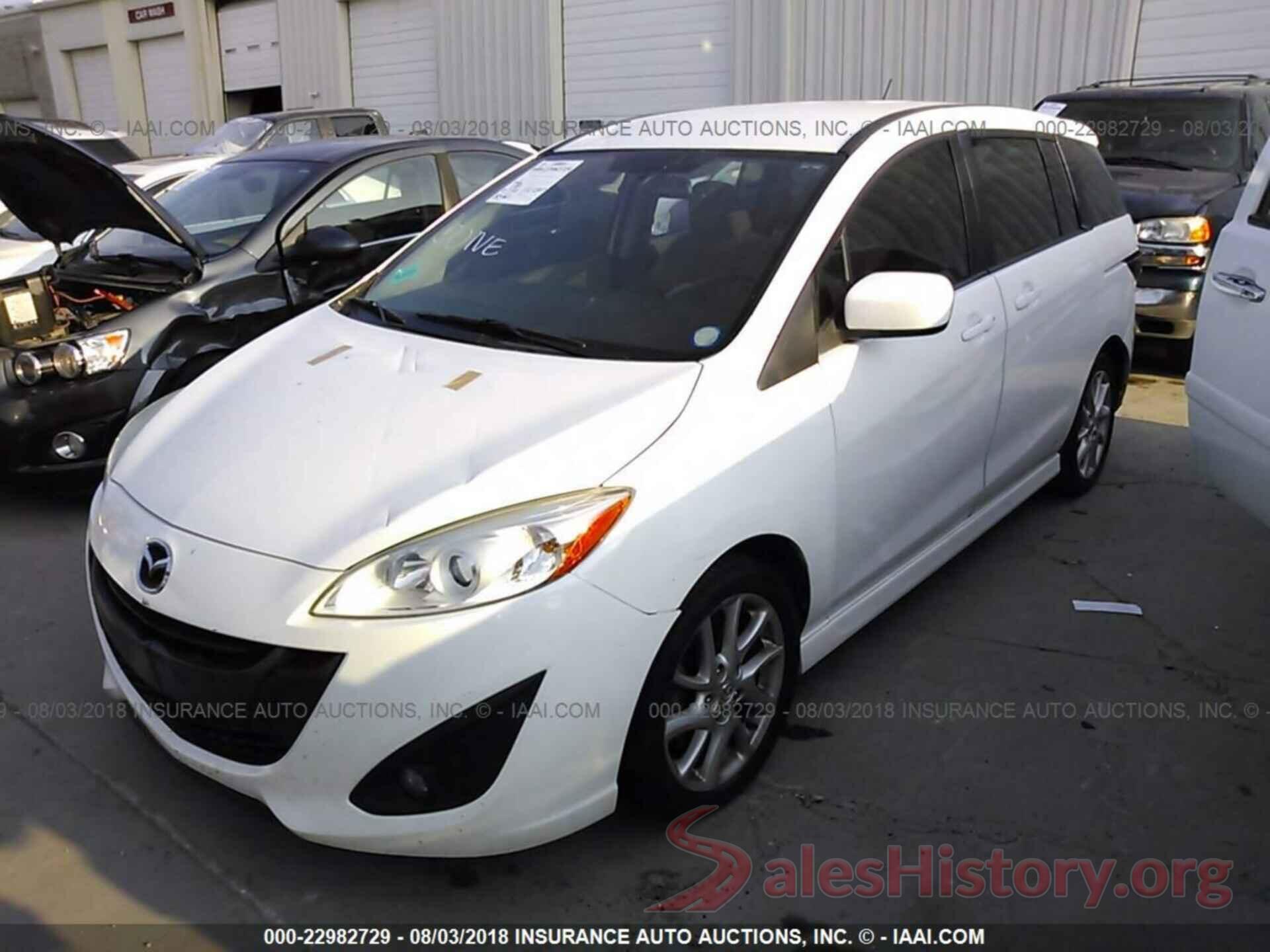 JM1CW2CL1C0110721 2012 Mazda 5