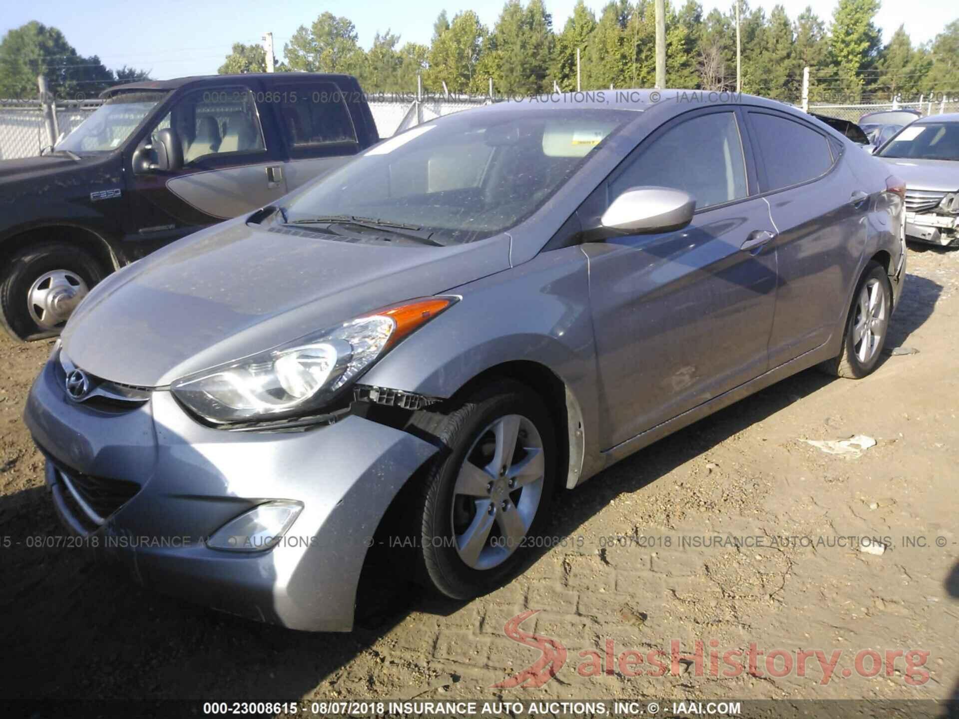 KMHDH4AE6DU927302 2013 Hyundai Elantra