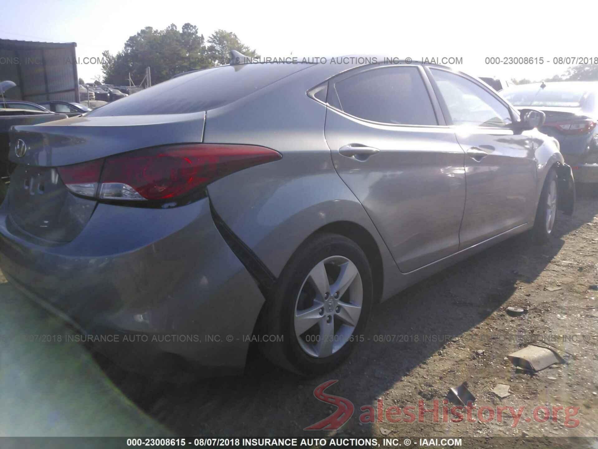 KMHDH4AE6DU927302 2013 Hyundai Elantra