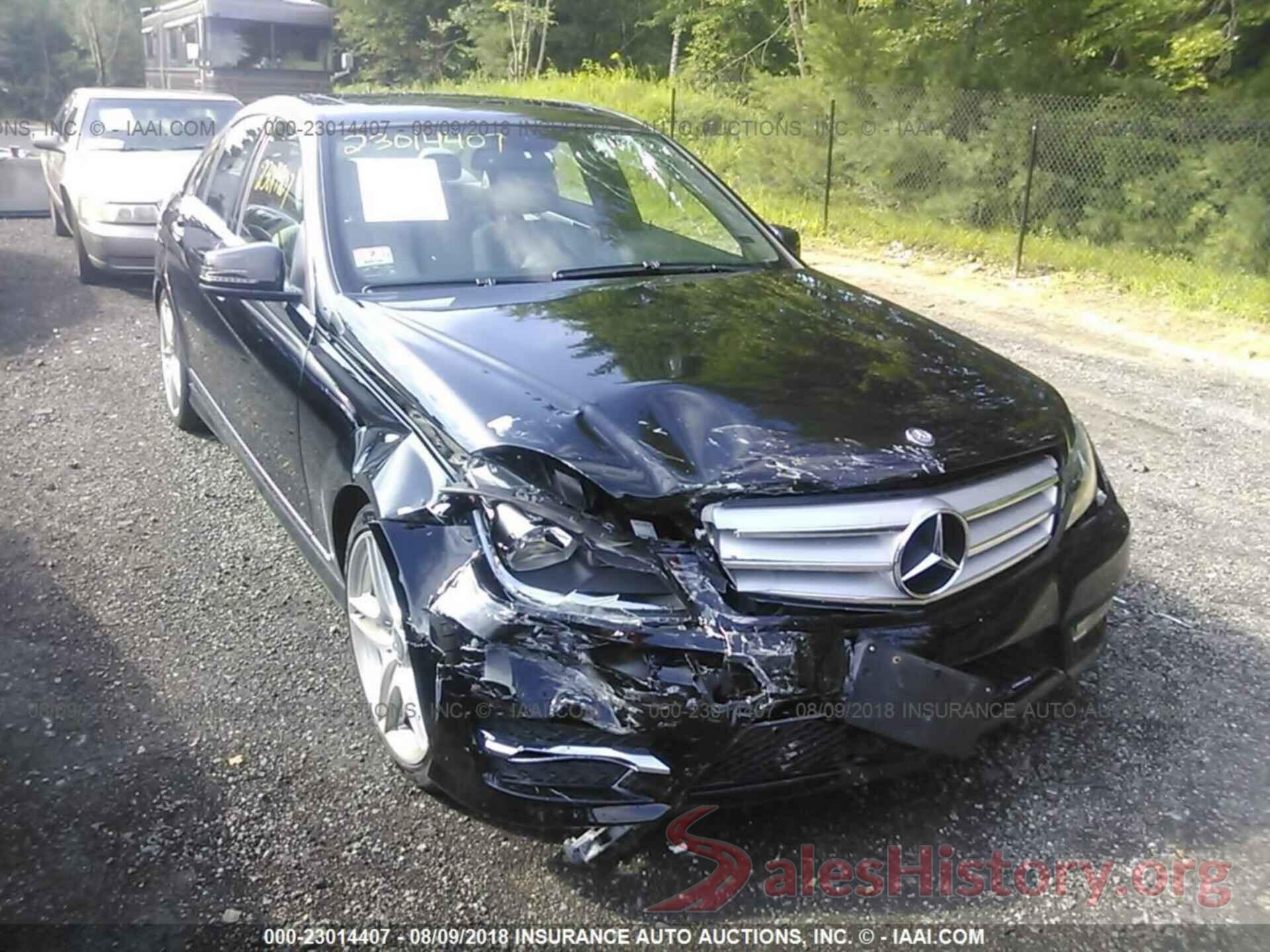 WDDGF8BBXCF927900 2012 Mercedes-benz C