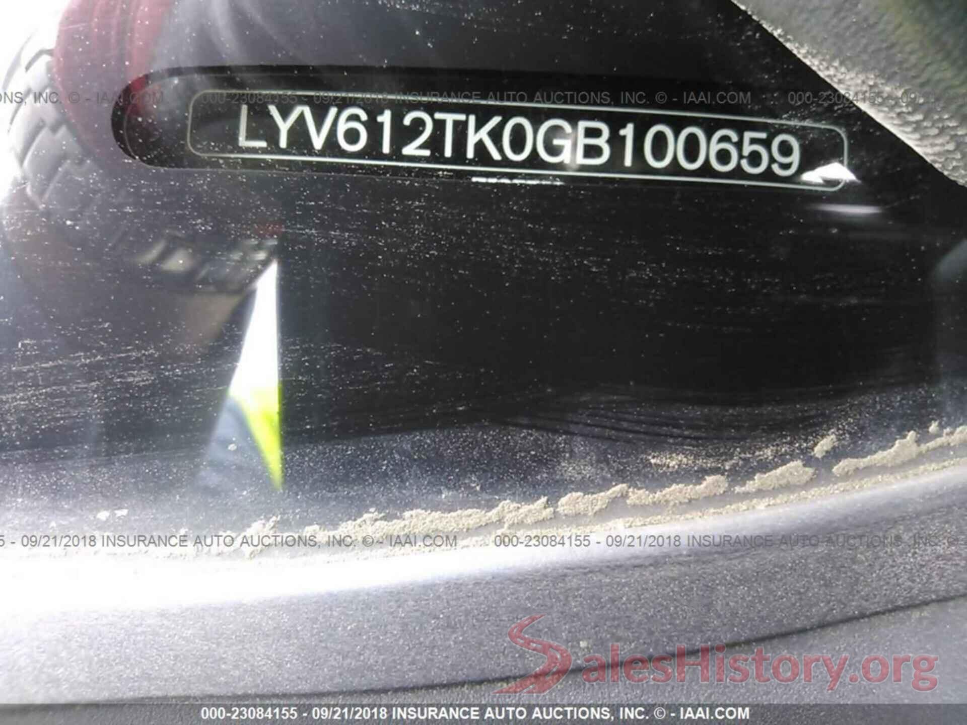 LYV612TK0GB100659 2016 Volvo S60