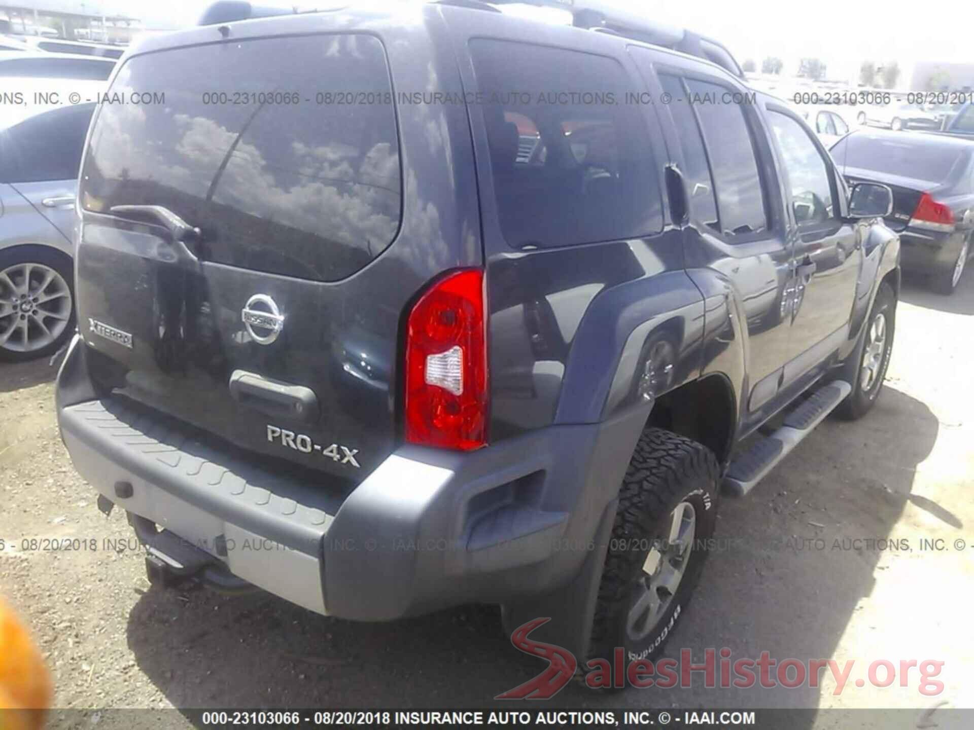 5N1AN0NW7BC503699 2011 Nissan Xterra