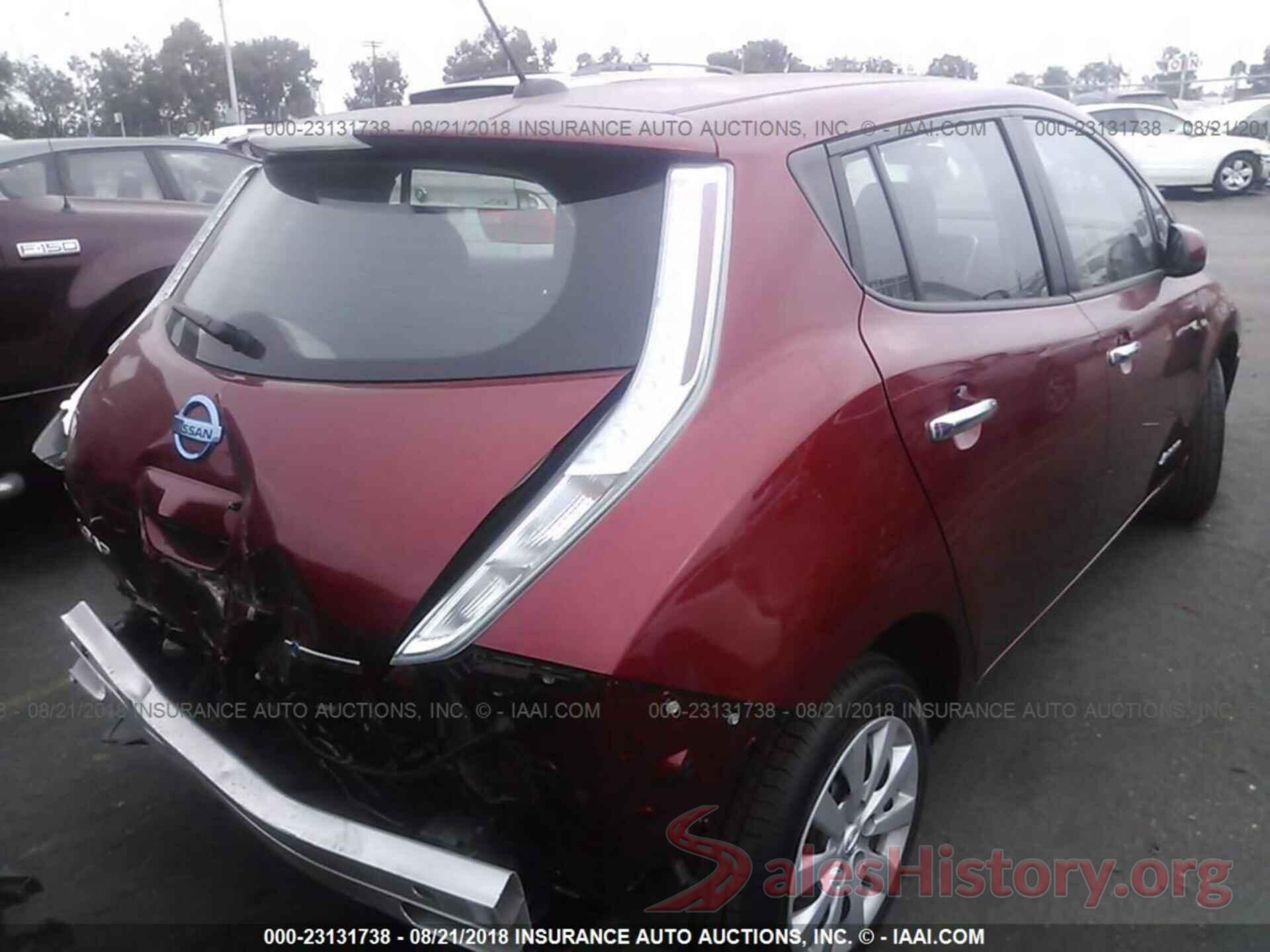 1N4AZ0CP3FC306061 2015 Nissan Leaf