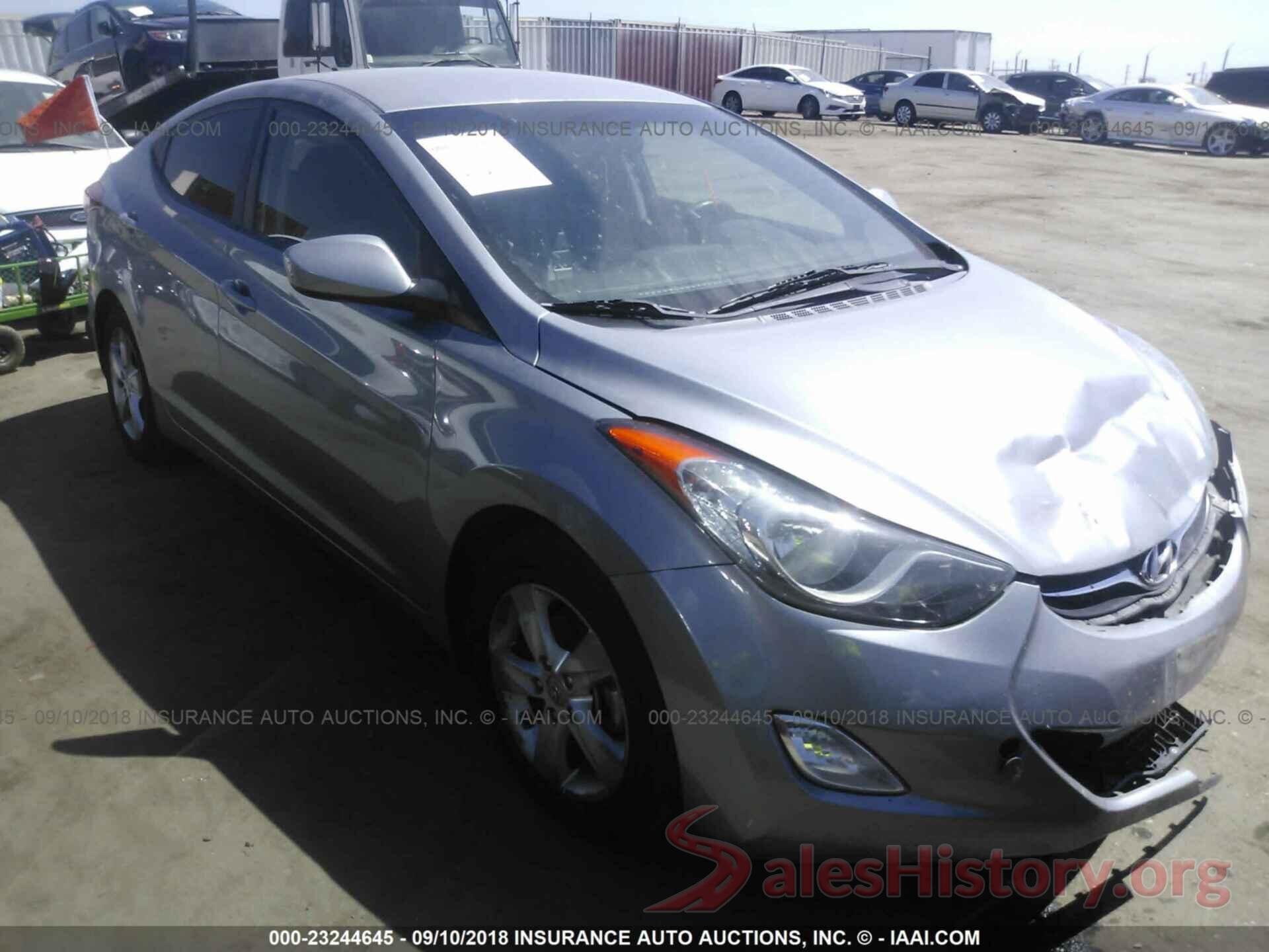 KMHDH4AE4DU707754 2013 Hyundai Elantra