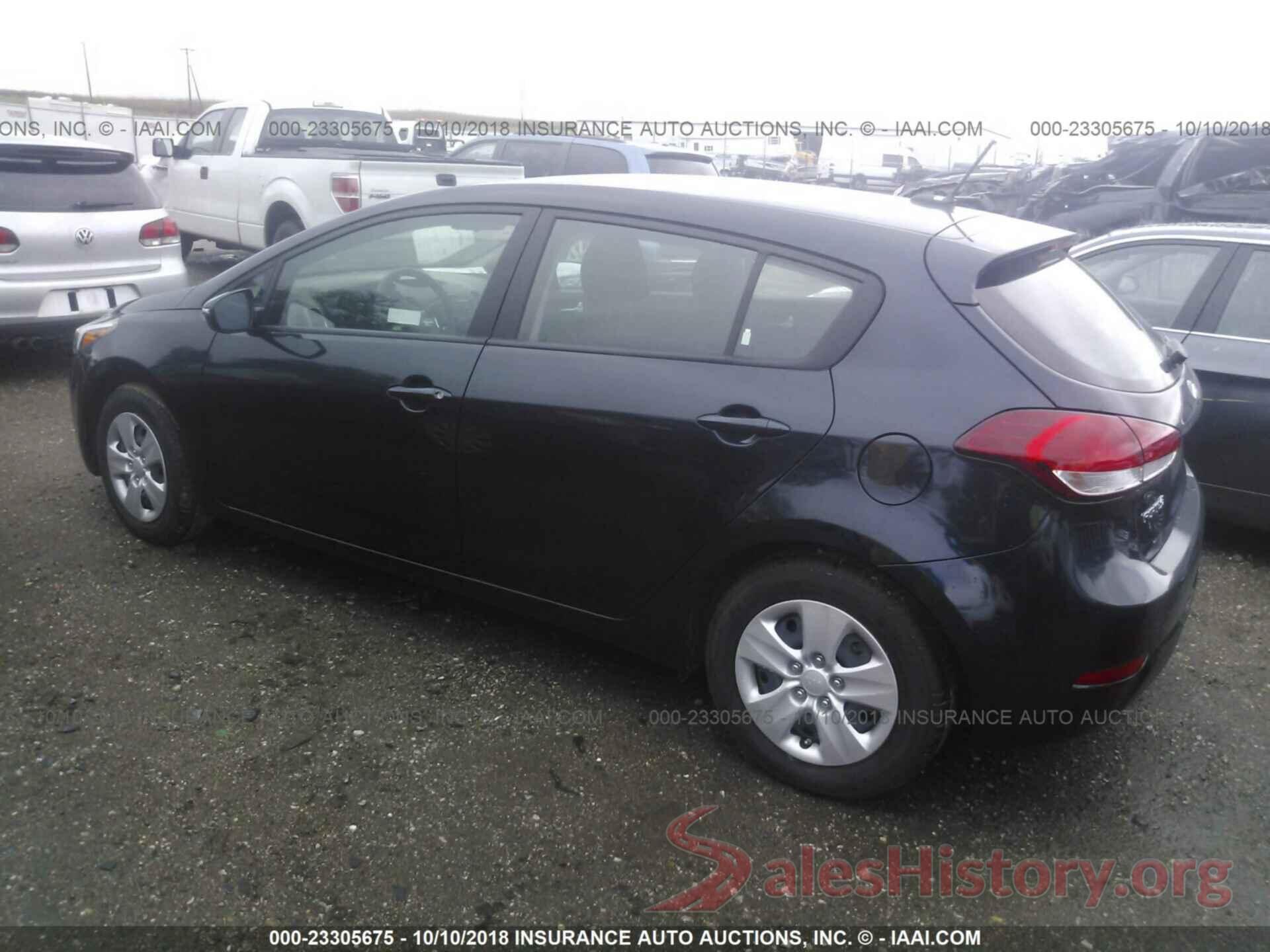 KNAFK5A8XJ5744809 2018 KIA FORTE