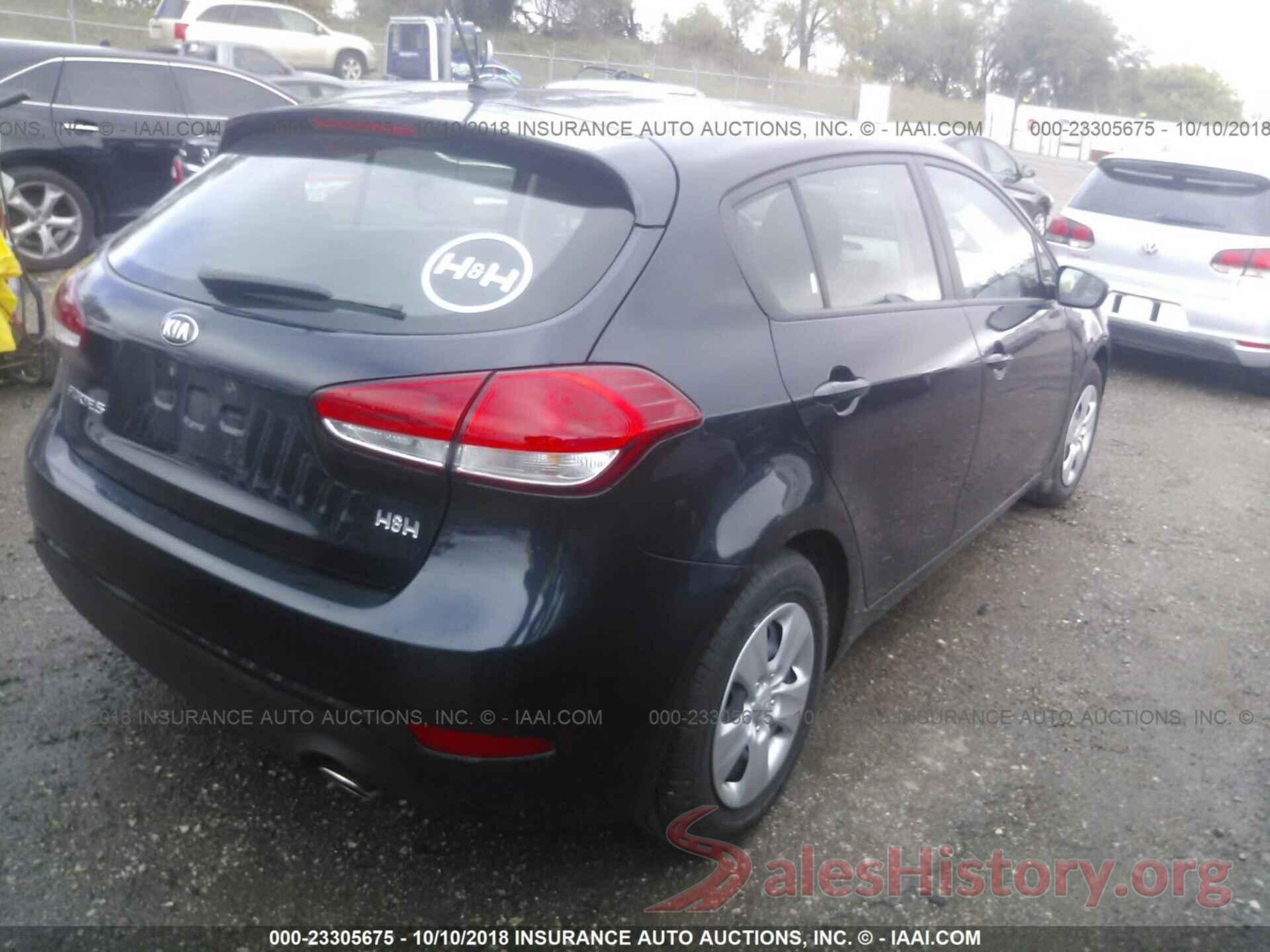 KNAFK5A8XJ5744809 2018 KIA FORTE