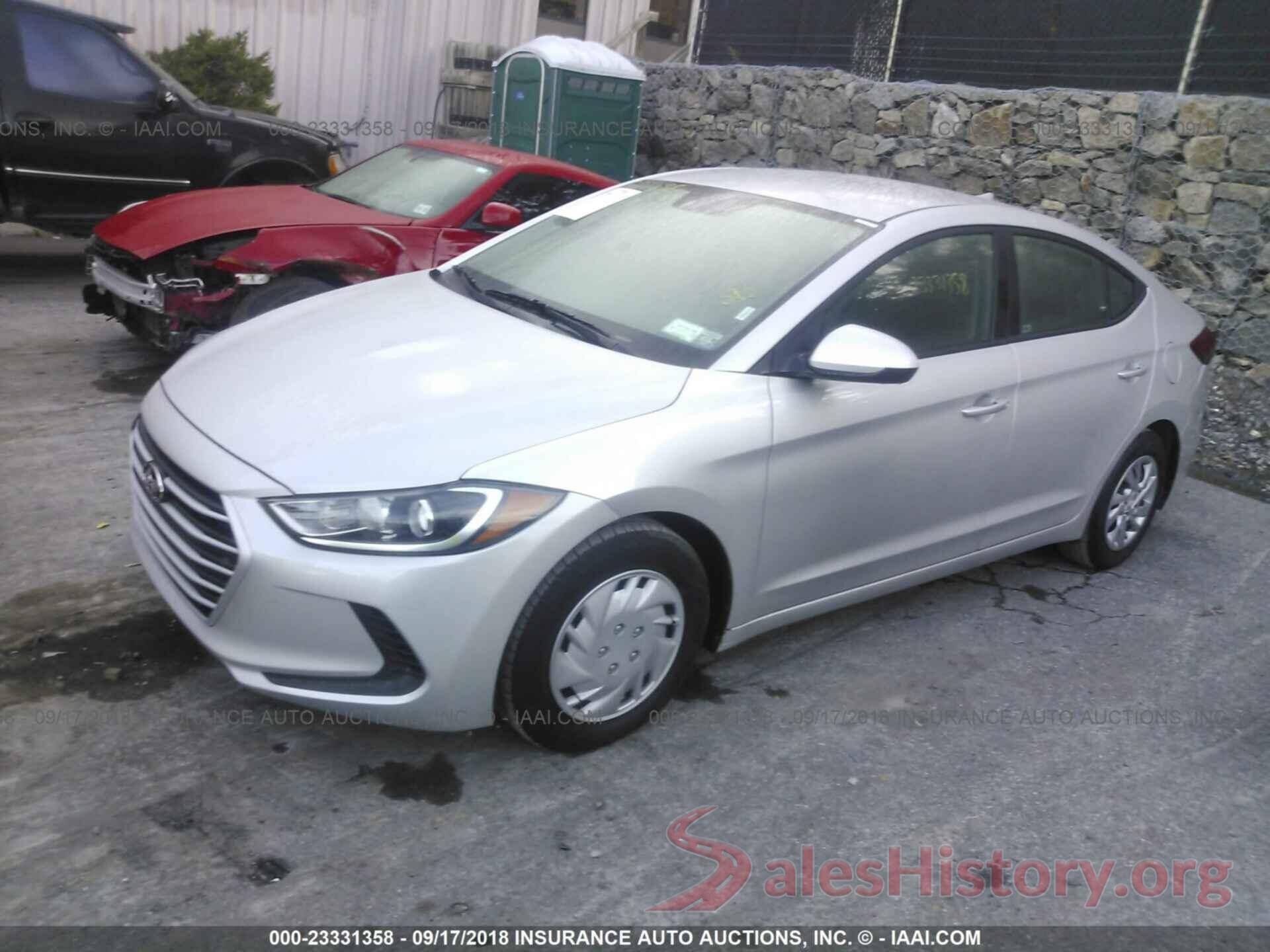 KMHD74LF8HU097341 2017 Hyundai Elantra