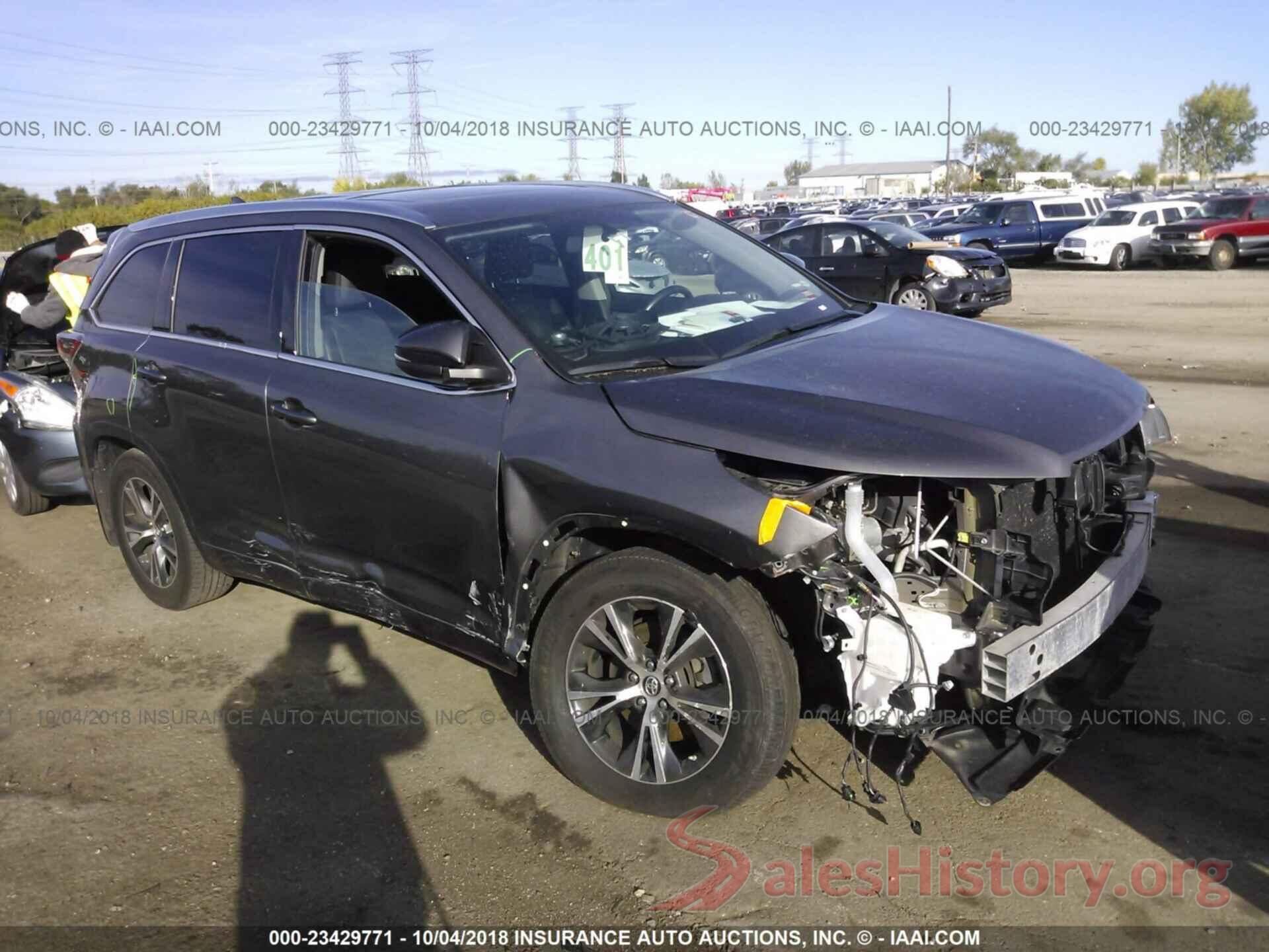 5TDJKRFH3GS279287 2016 Toyota Highlander