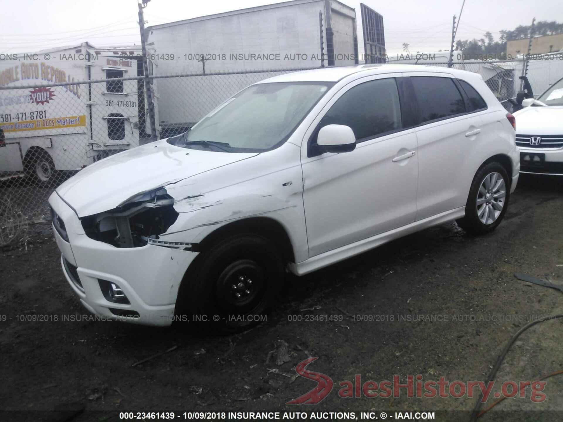 JA4AR4AUXBZ018176 2011 Mitsubishi Outlander sport